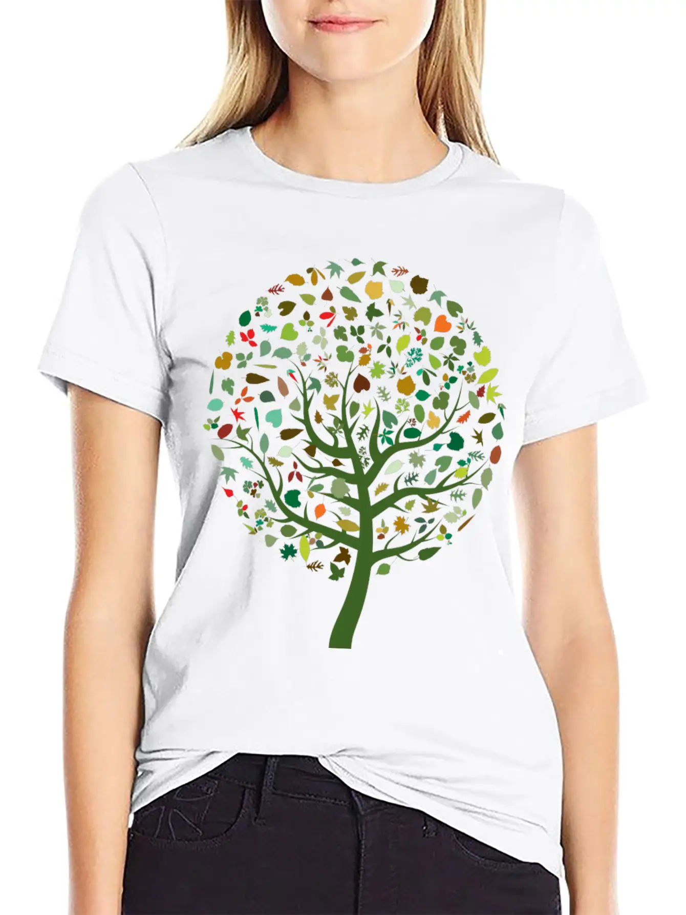 Nature Essential Cotton Tee For Daily Outfits ¨C Unisex Style