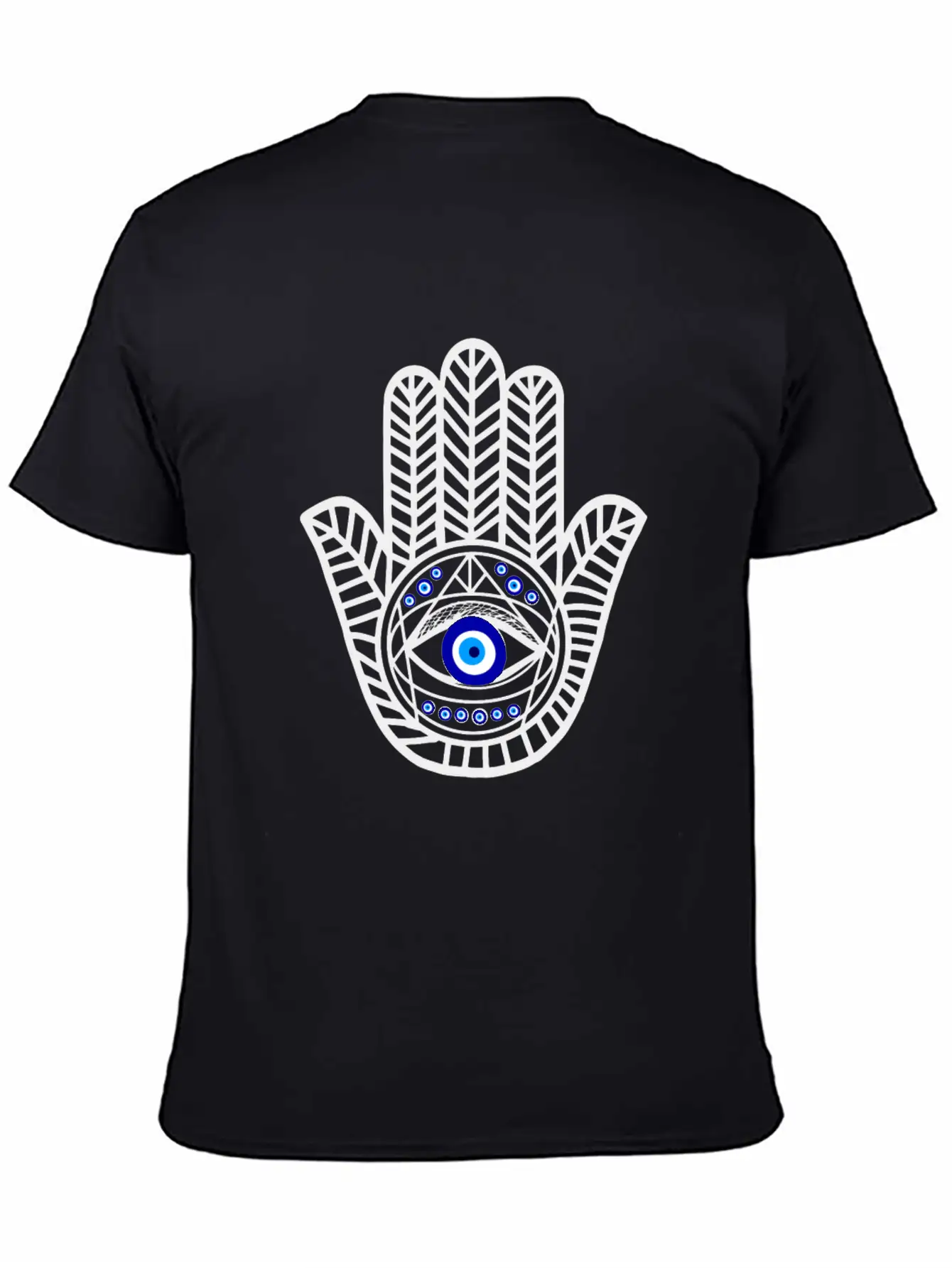 Nazar Turkish Eye Evil Eye Protection Hand Of Hams Soft Cotton Short Sleeve Tee ¨C Unisex Wardrobe Staple