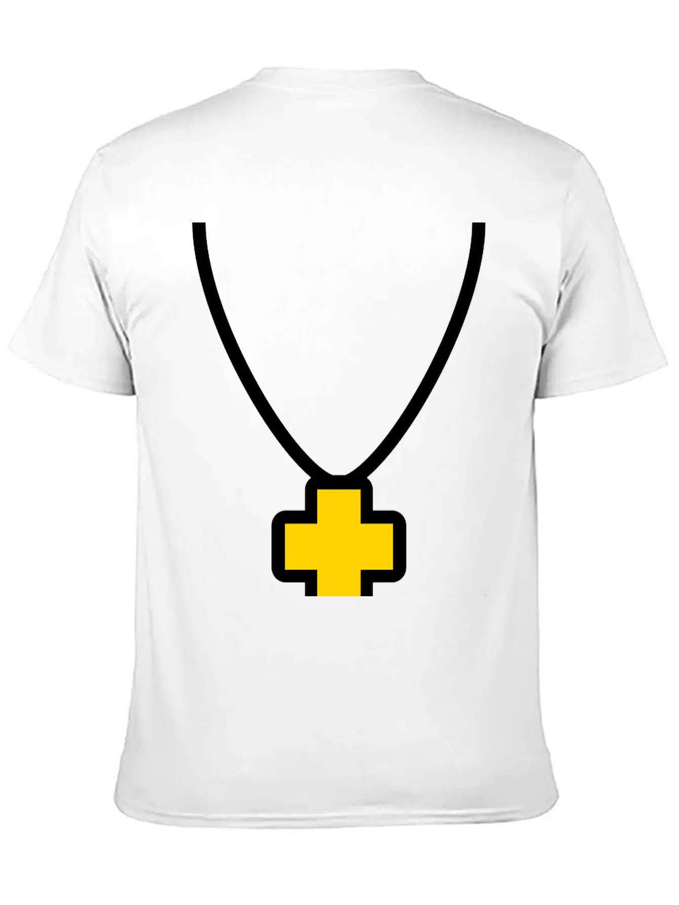 Necklace_cross_2c Essential Cotton Tee For Daily Outfits ¨C Unisex Style