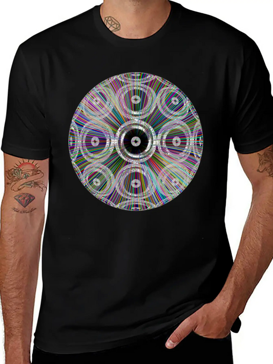 Neon Ray Ball Essential Cotton Tee For Daily Outfits ¨C Unisex Style