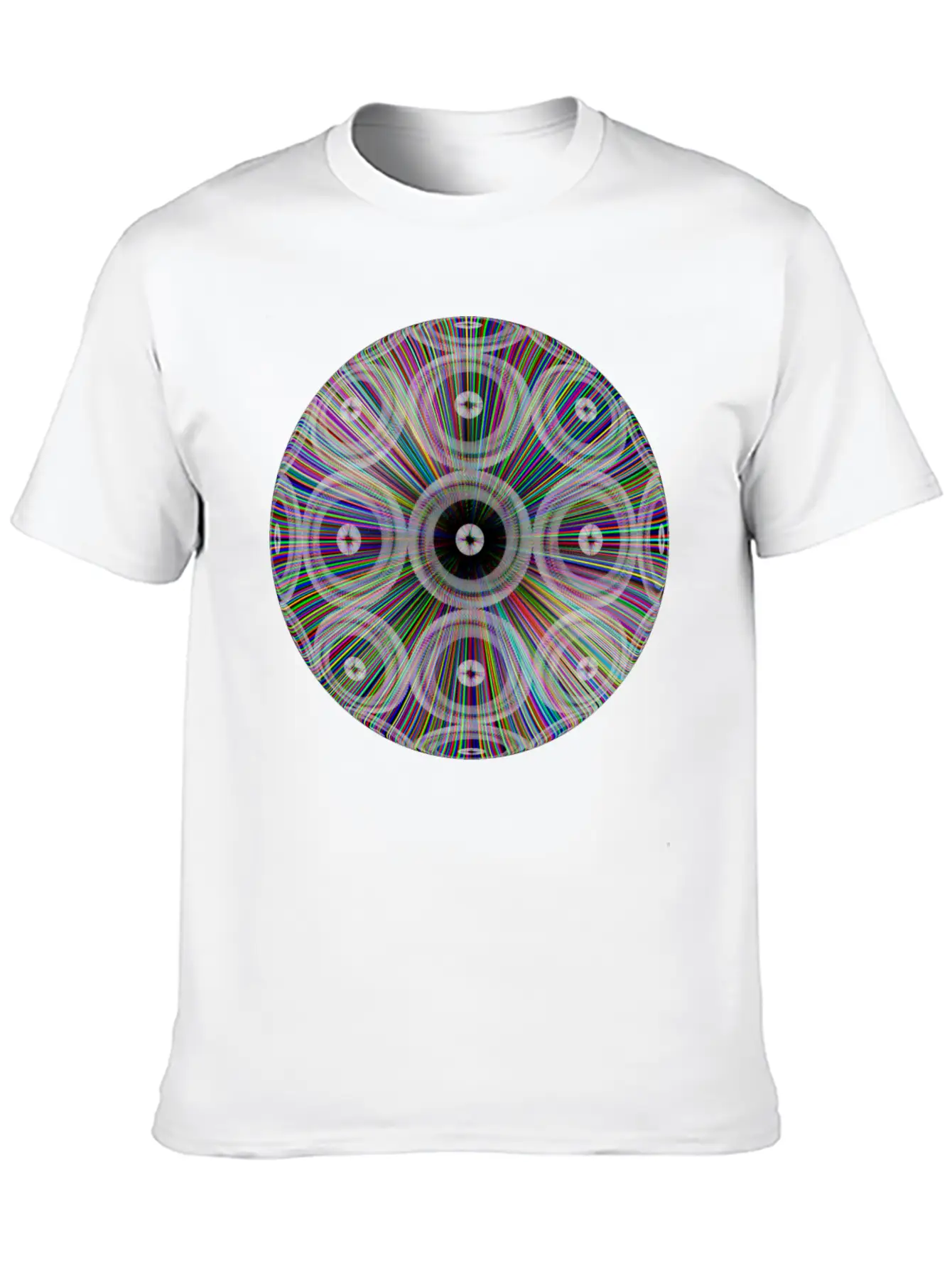 Neon Ray Ball Essential Cotton Tee For Daily Outfits ¨C Unisex Style