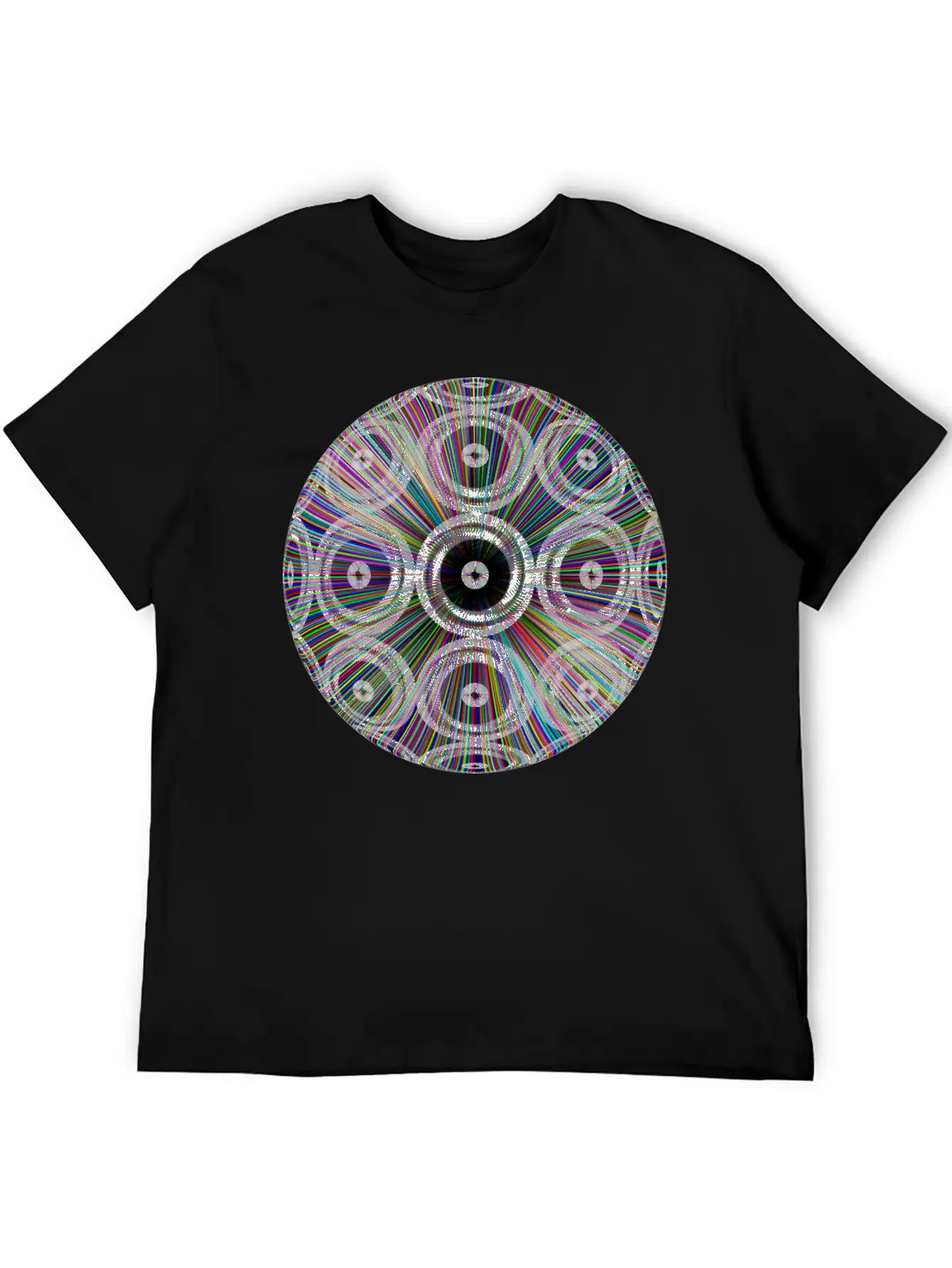 Neon Ray Ball Essential Cotton Tee For Daily Outfits ¨C Unisex Style