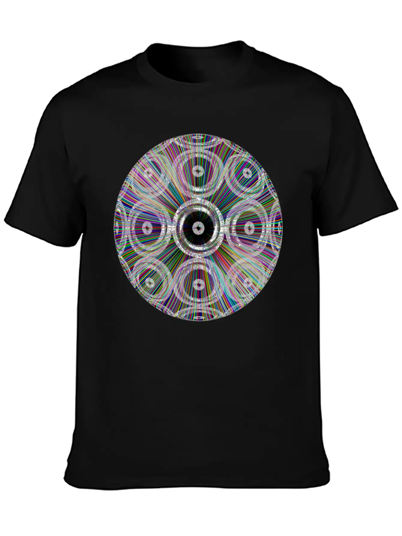 Neon Ray Ball Essential Cotton Tee For Daily Outfits ¨C Unisex Style