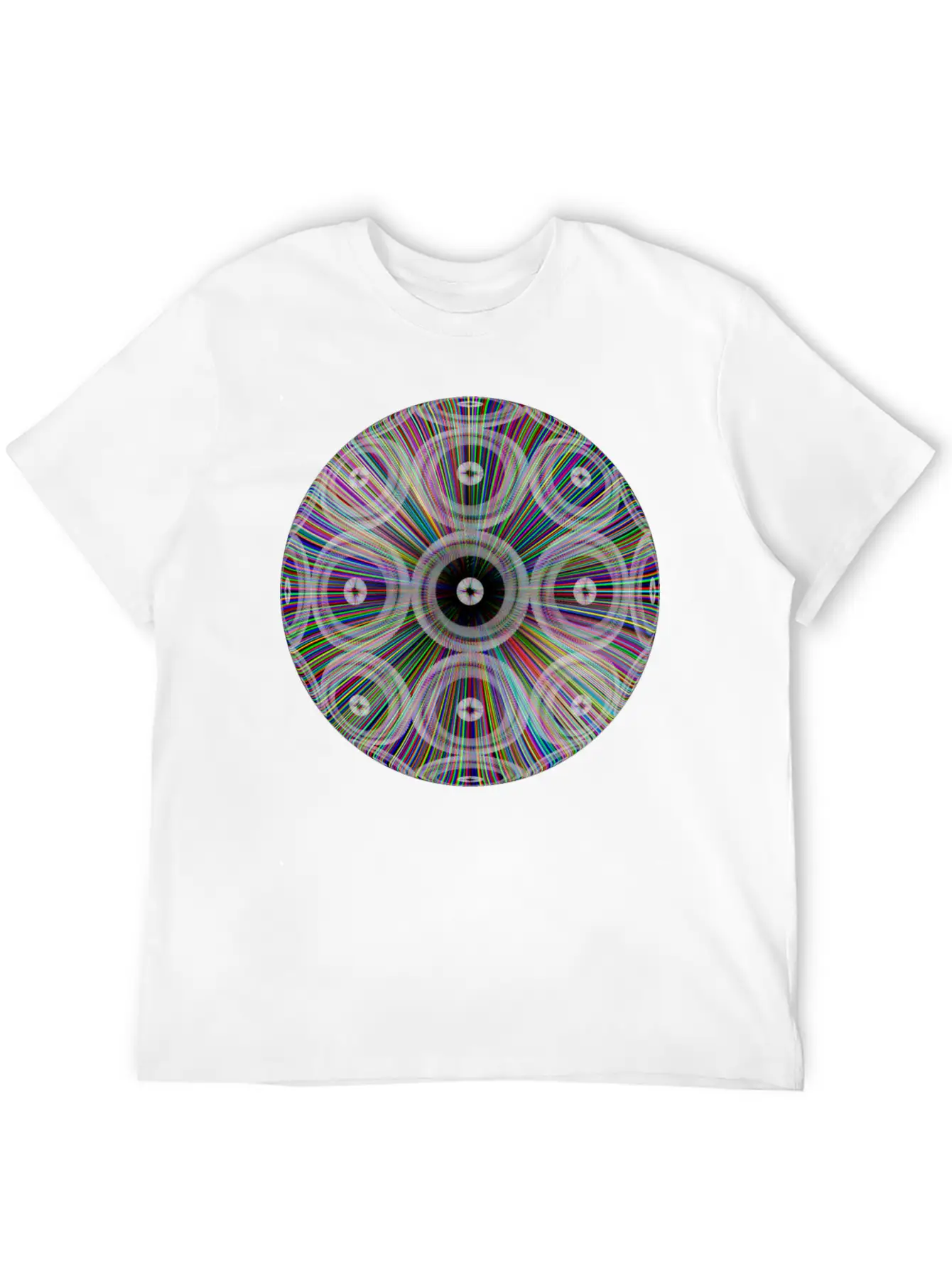 Neon Ray Ball Essential Cotton Tee For Daily Outfits ¨C Unisex Style
