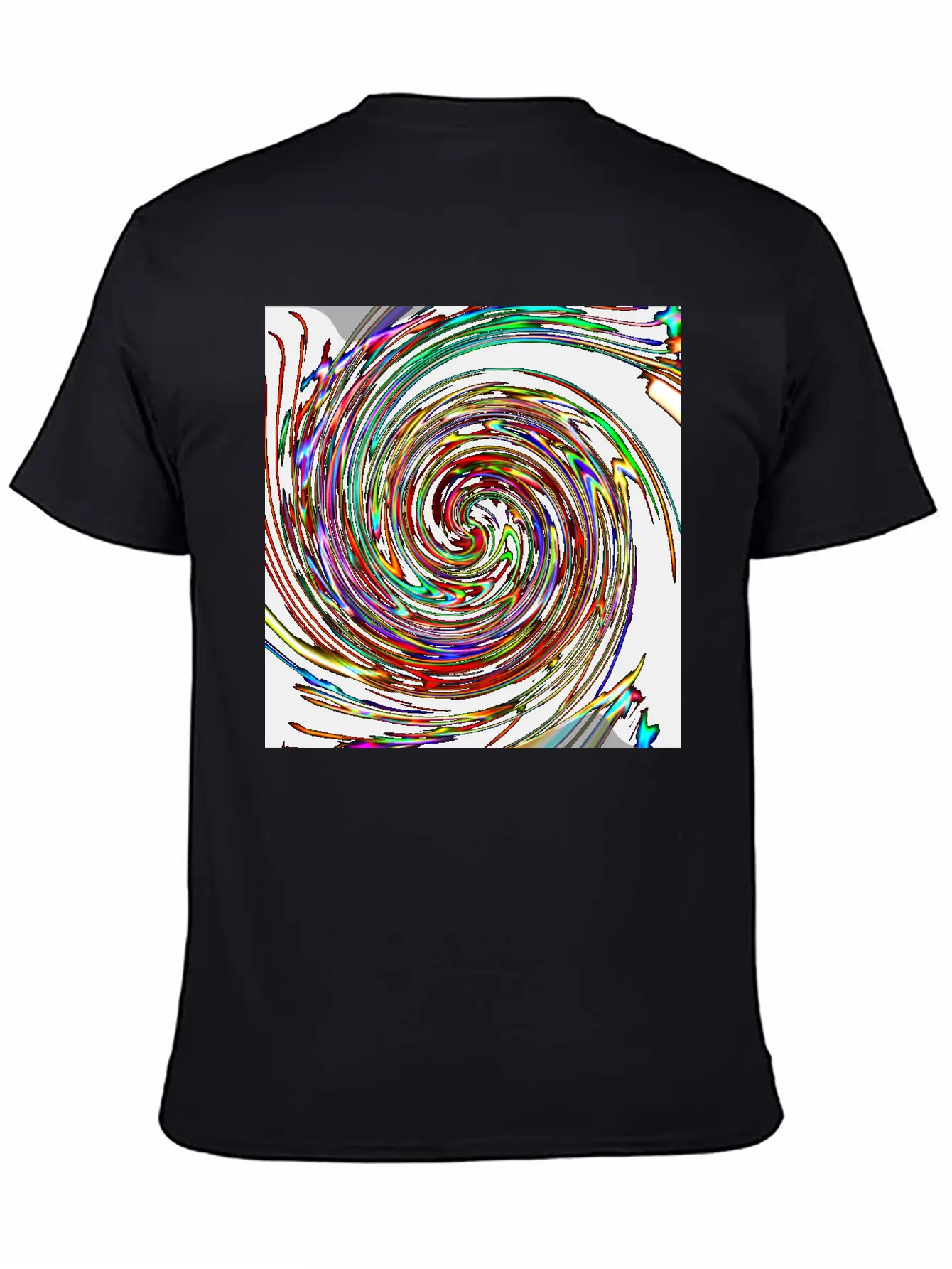 Neon Spirals, Neon Spiralen Basic Graphic T-Shirt ¨C Daily Comfort In Soft Cotton