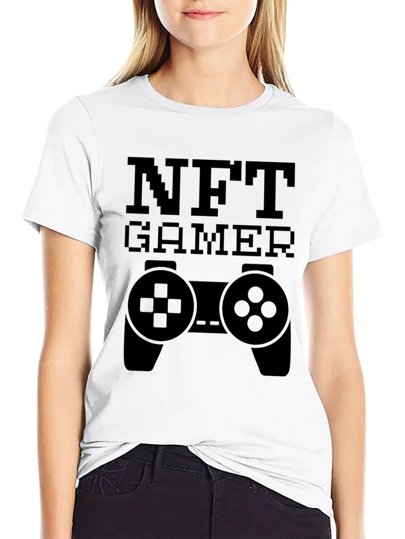 NFT Gamer Crypto Unisex Casual T-Shirt ¨C Clean Design For Daily Comfort