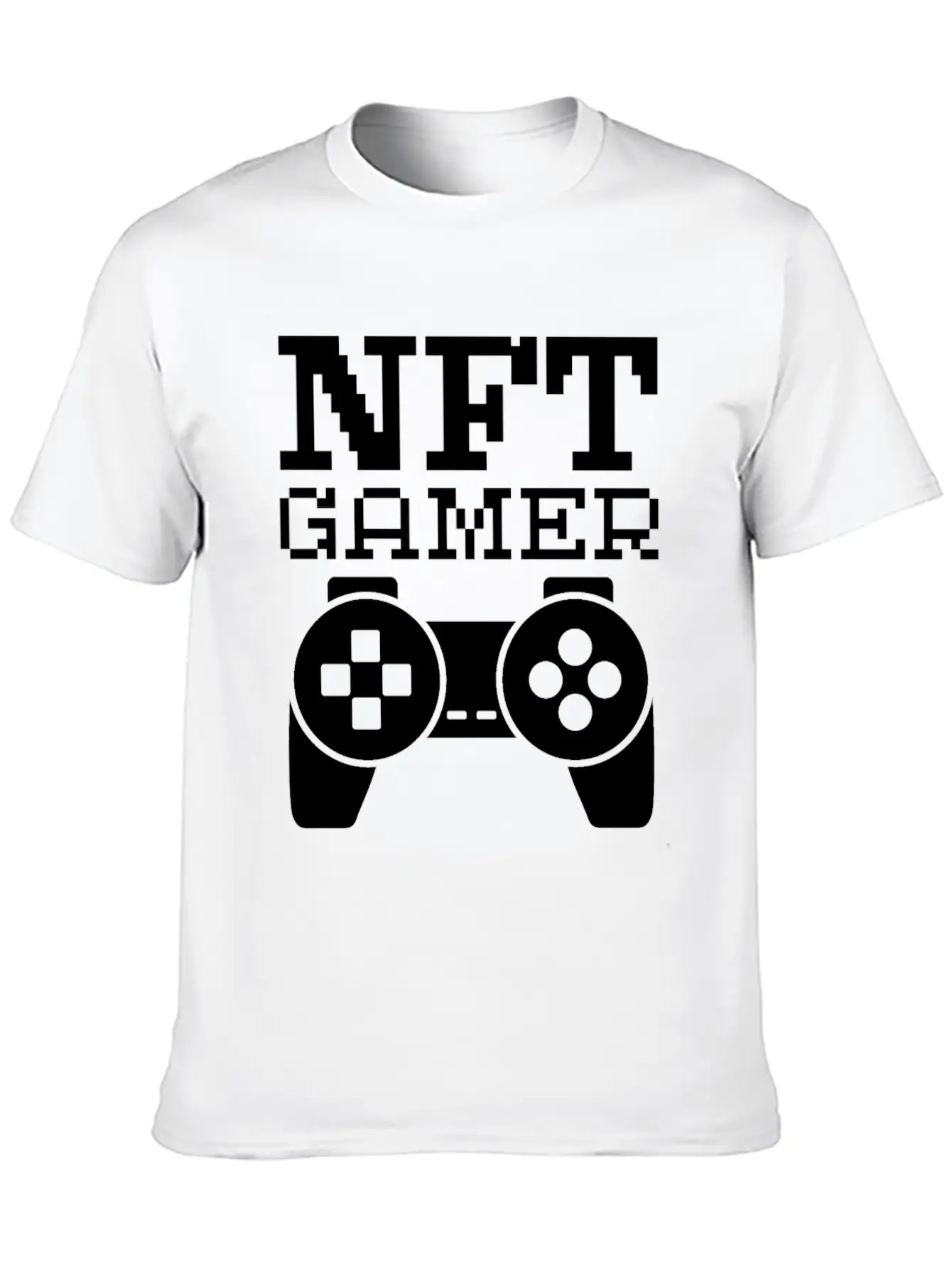 NFT Gamer Crypto Unisex Casual T-Shirt ¨C Clean Design For Daily Comfort