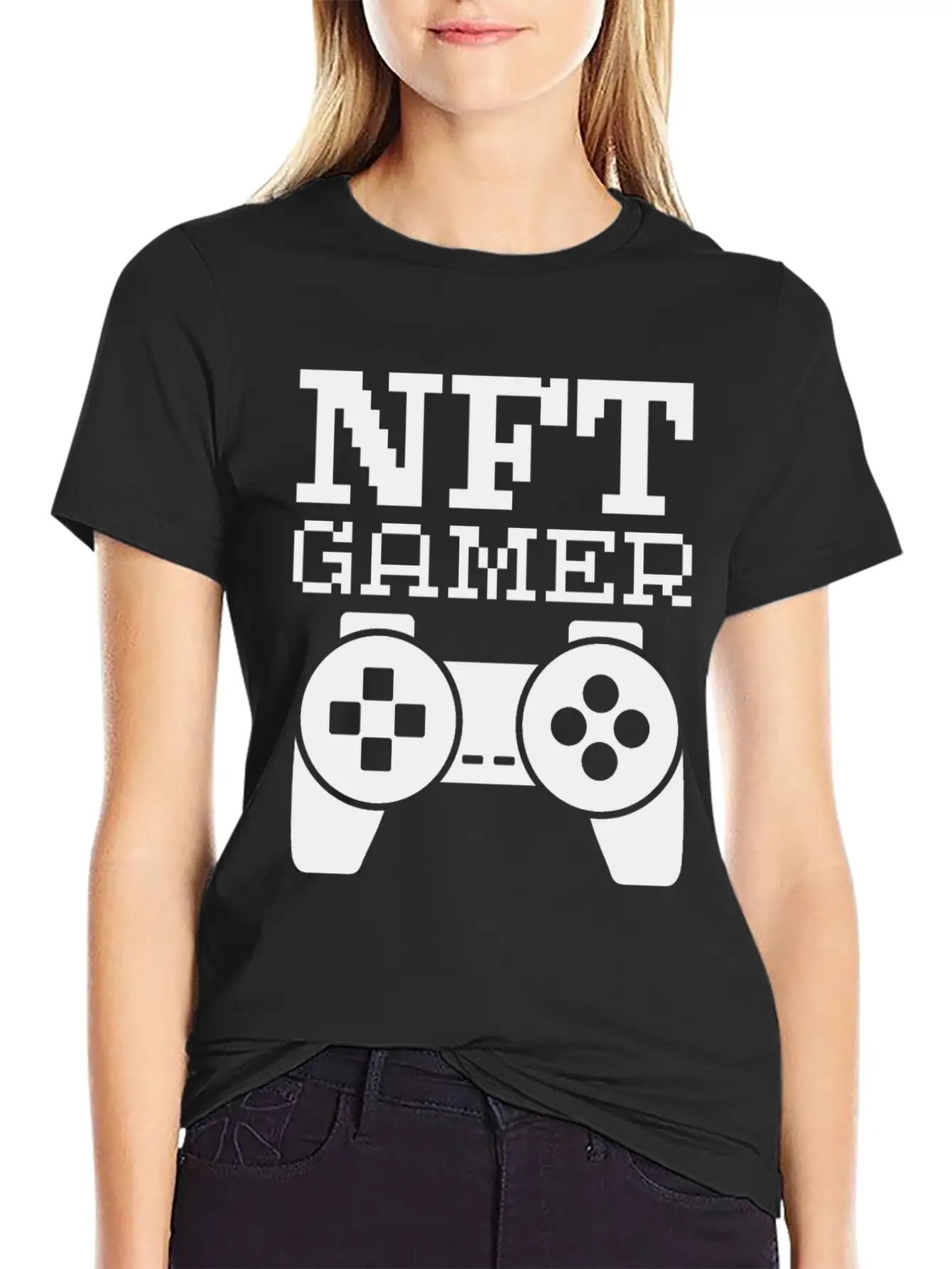 NFT Gamer Crypto Unisex Casual T-Shirt ¨C Clean Design For Daily Comfort