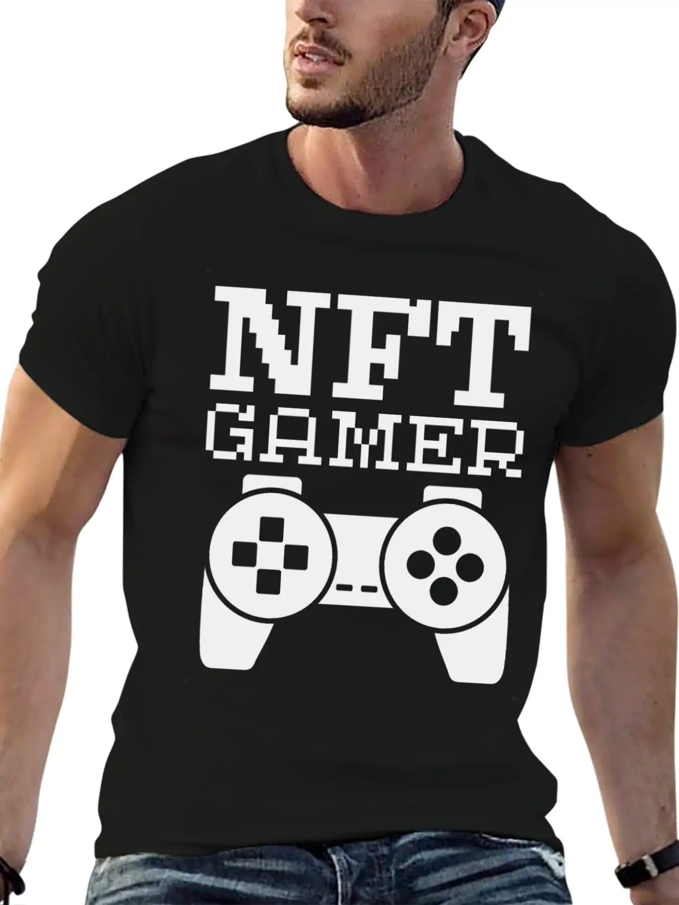 NFT Gamer Crypto Unisex Casual T-Shirt ¨C Clean Design For Daily Comfort