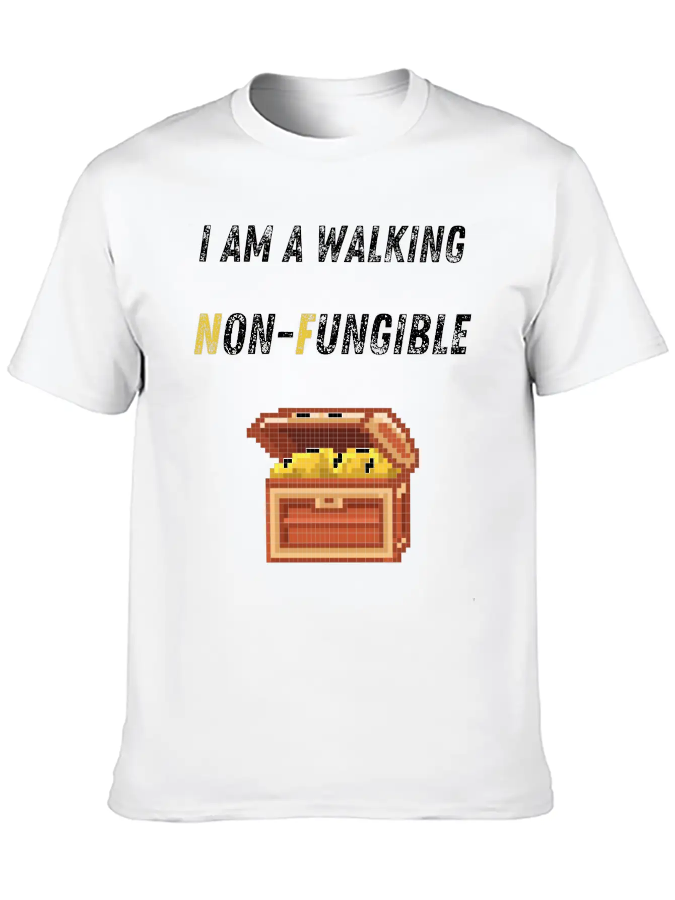 NFT Lover T-Shirt Non Fungible Tokens Motivtional Soft Cotton Short Sleeve Tee ¨C Unisex Wardrobe Staple