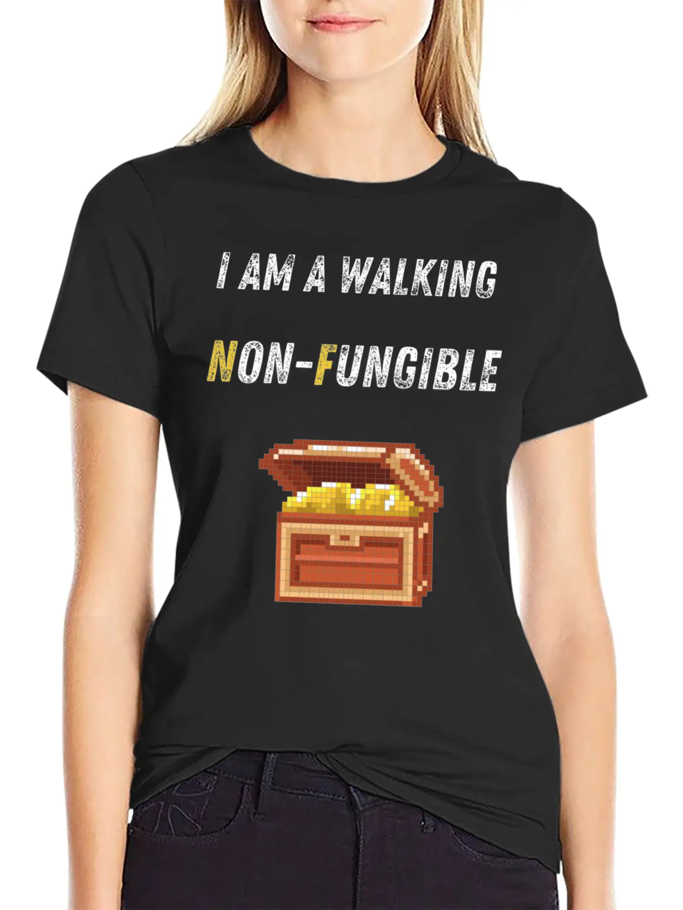 NFT Lover T-Shirt Non Fungible Tokens Motivtional Soft Cotton Short Sleeve Tee ¨C Unisex Wardrobe Staple