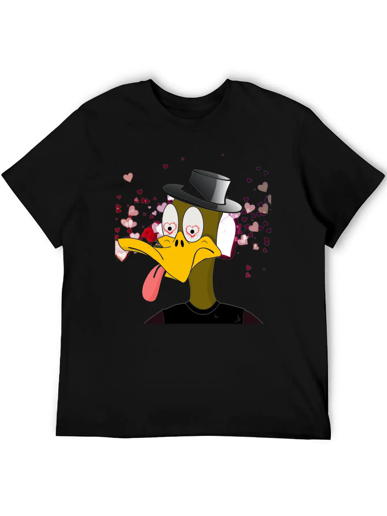 NFT - Nerd Duck ( D-002 ) Essential Cotton Tee For Daily Outfits ¨C Unisex Style