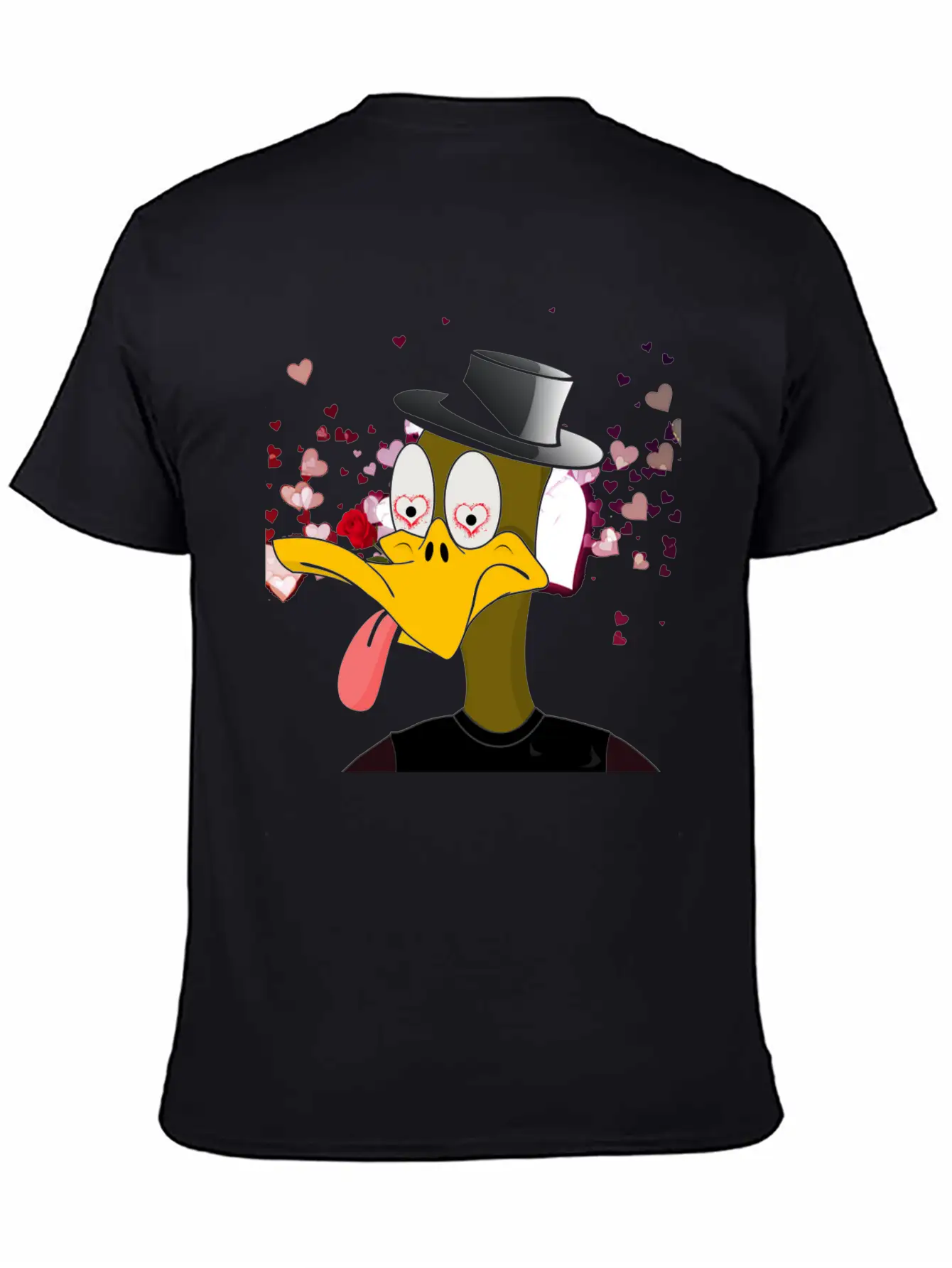NFT - Nerd Duck ( D-002 ) Essential Cotton Tee For Daily Outfits ¨C Unisex Style