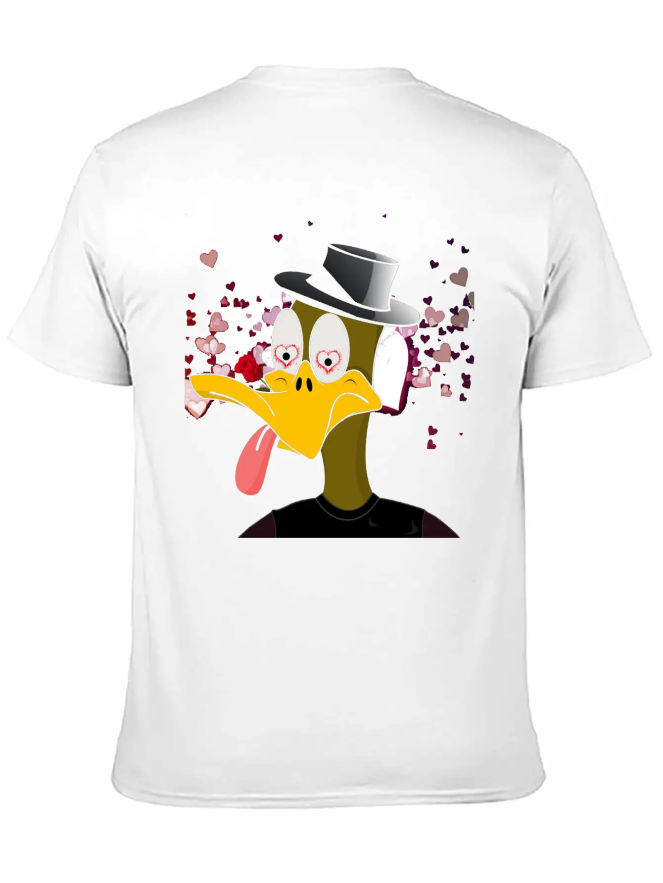 NFT - Nerd Duck ( D-002 ) Essential Cotton Tee For Daily Outfits ¨C Unisex Style
