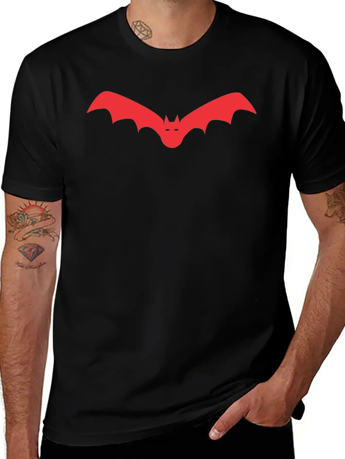 Night Bat Soft Cotton Short Sleeve Tee ¨C Unisex Wardrobe Staple