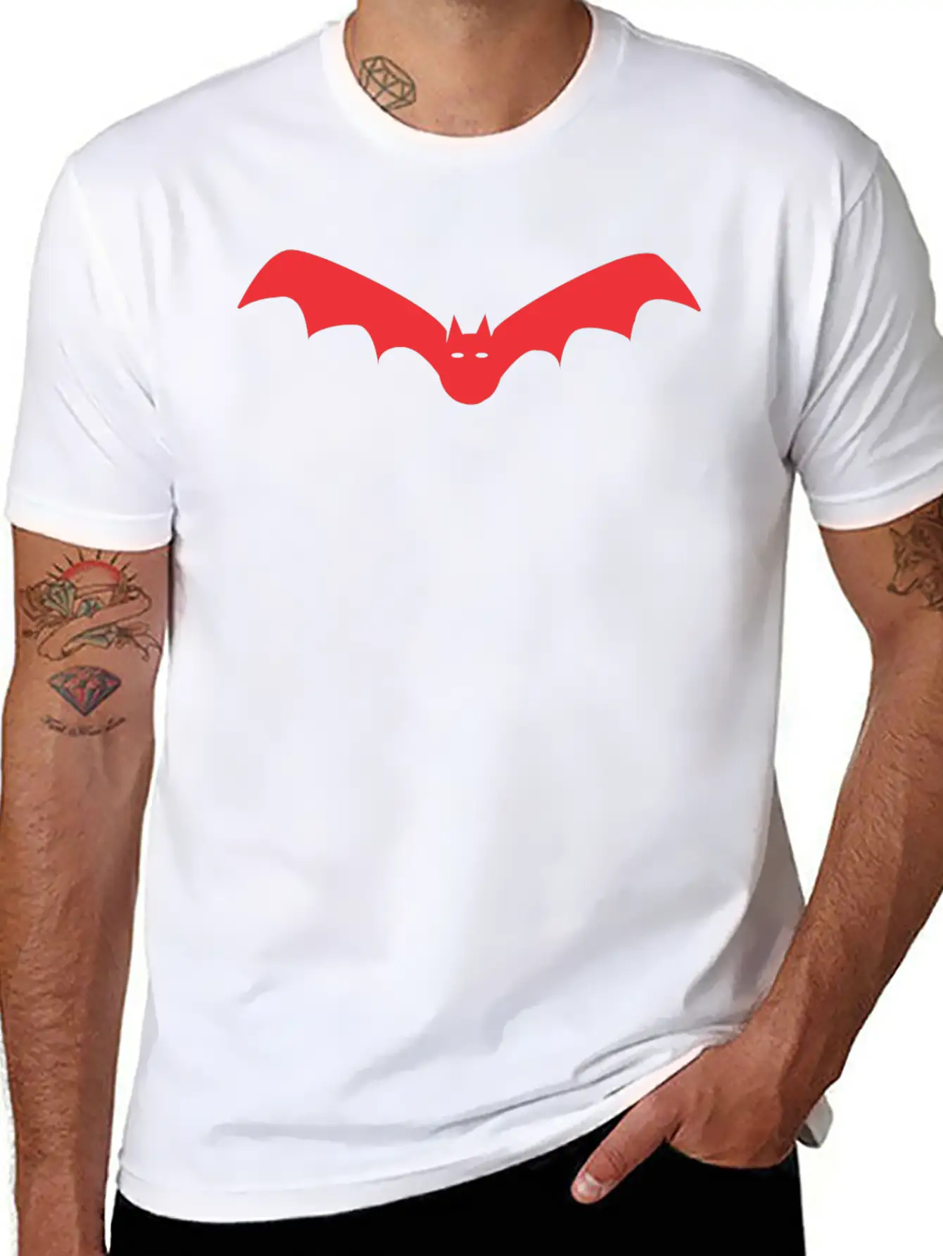 Night Bat Soft Cotton Short Sleeve Tee ¨C Unisex Wardrobe Staple