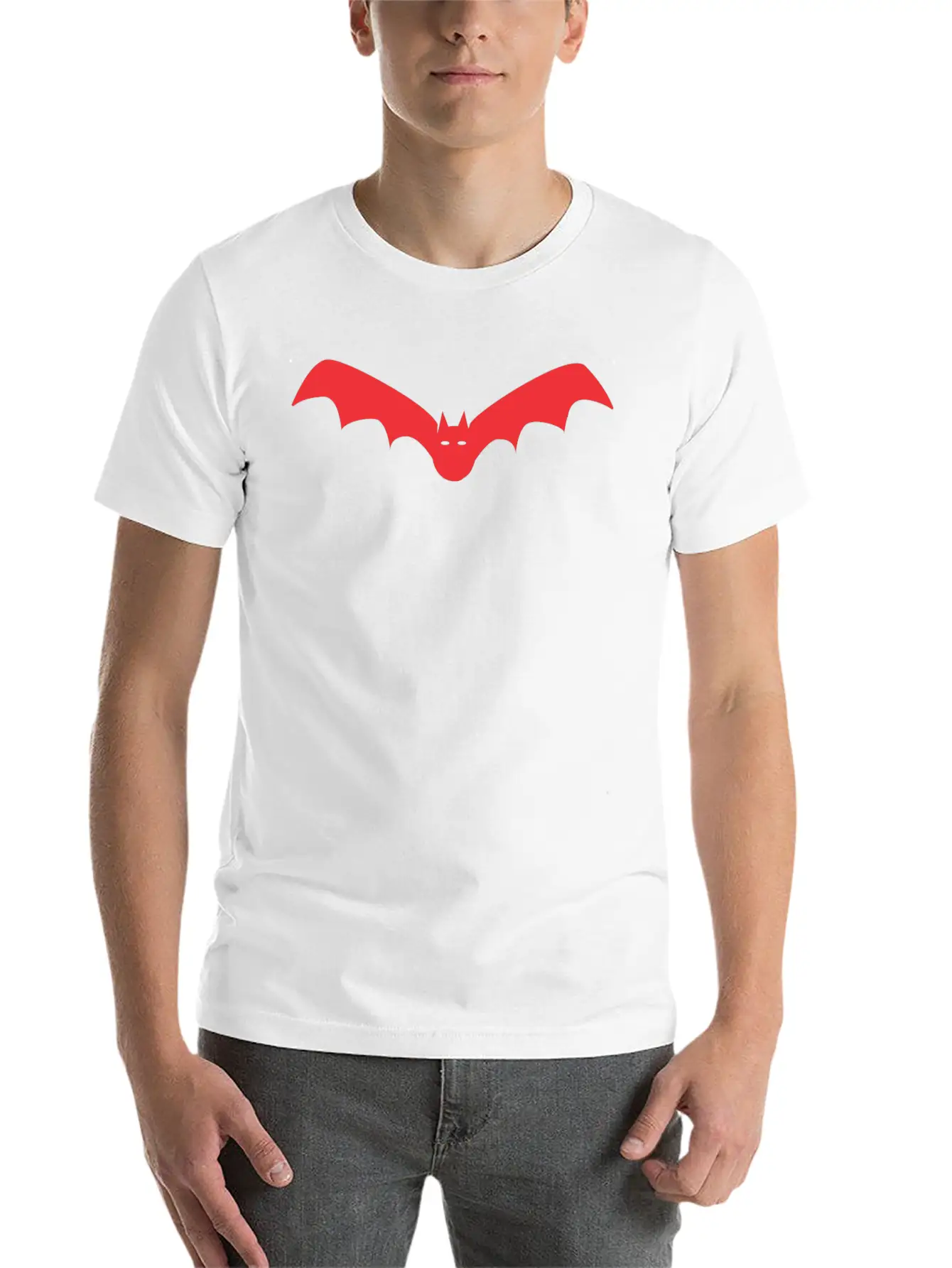 Night Bat Soft Cotton Short Sleeve Tee ¨C Unisex Wardrobe Staple