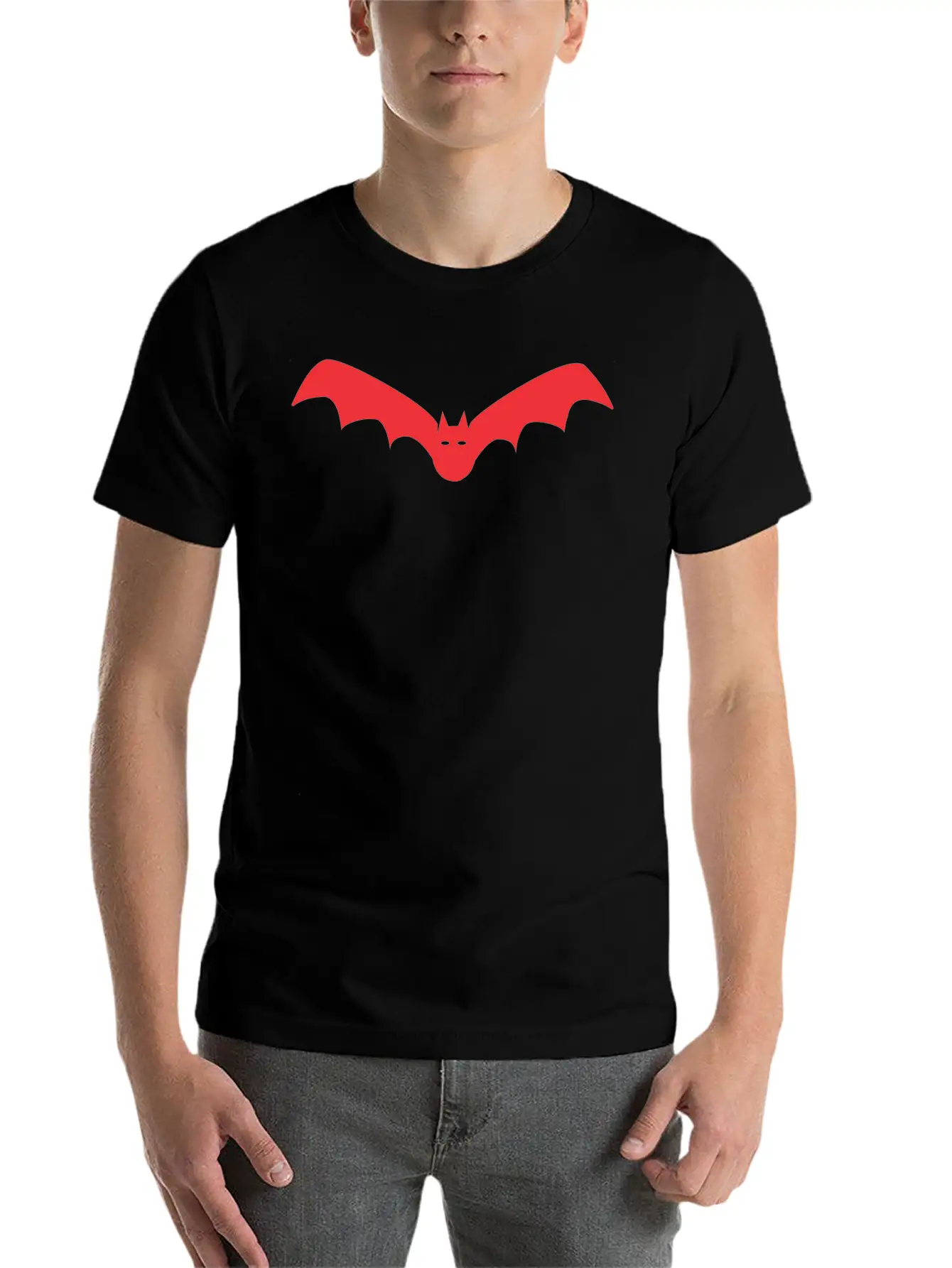 Night Bat Soft Cotton Short Sleeve Tee ¨C Unisex Wardrobe Staple