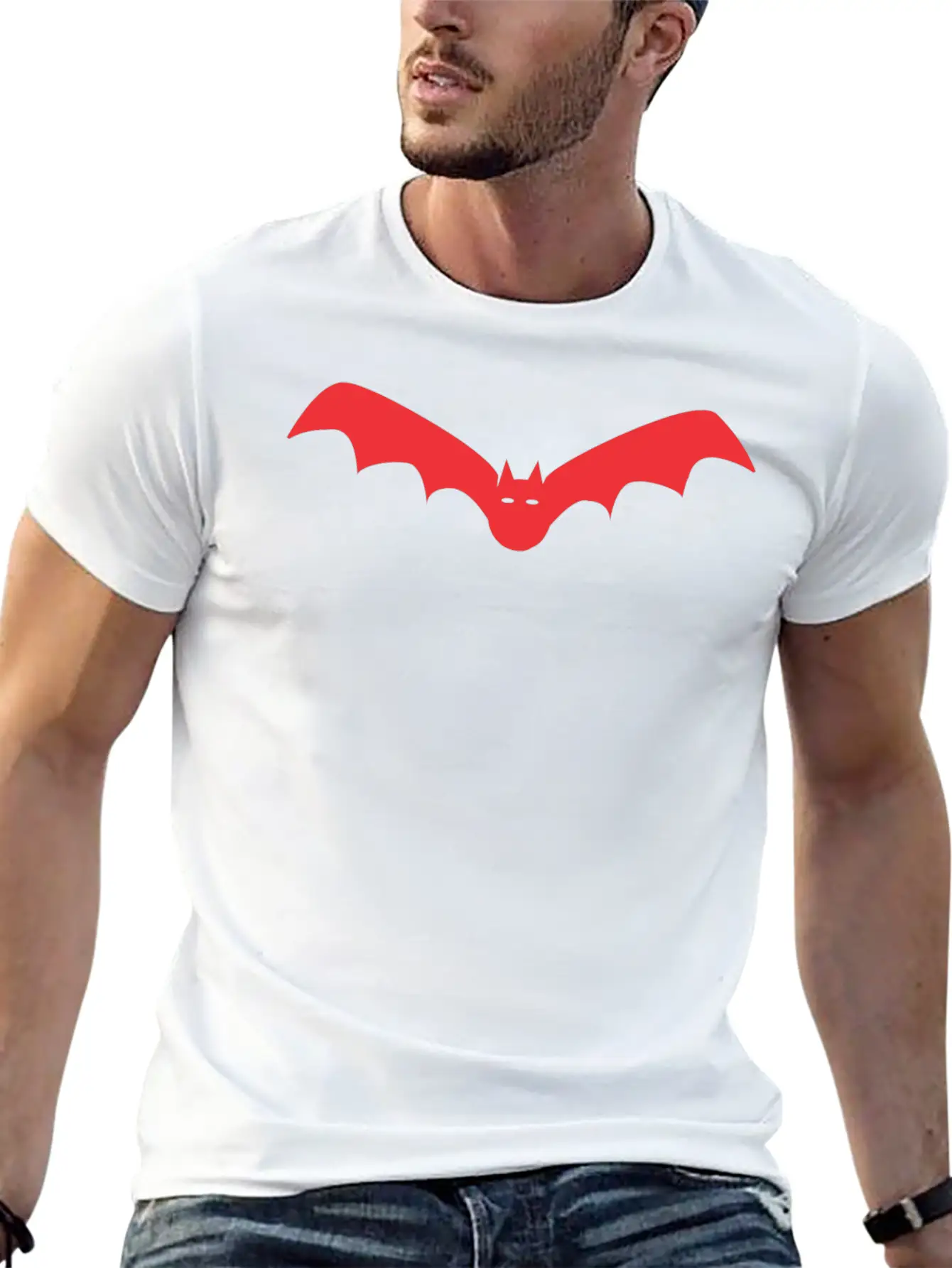 Night Bat Soft Cotton Short Sleeve Tee ¨C Unisex Wardrobe Staple