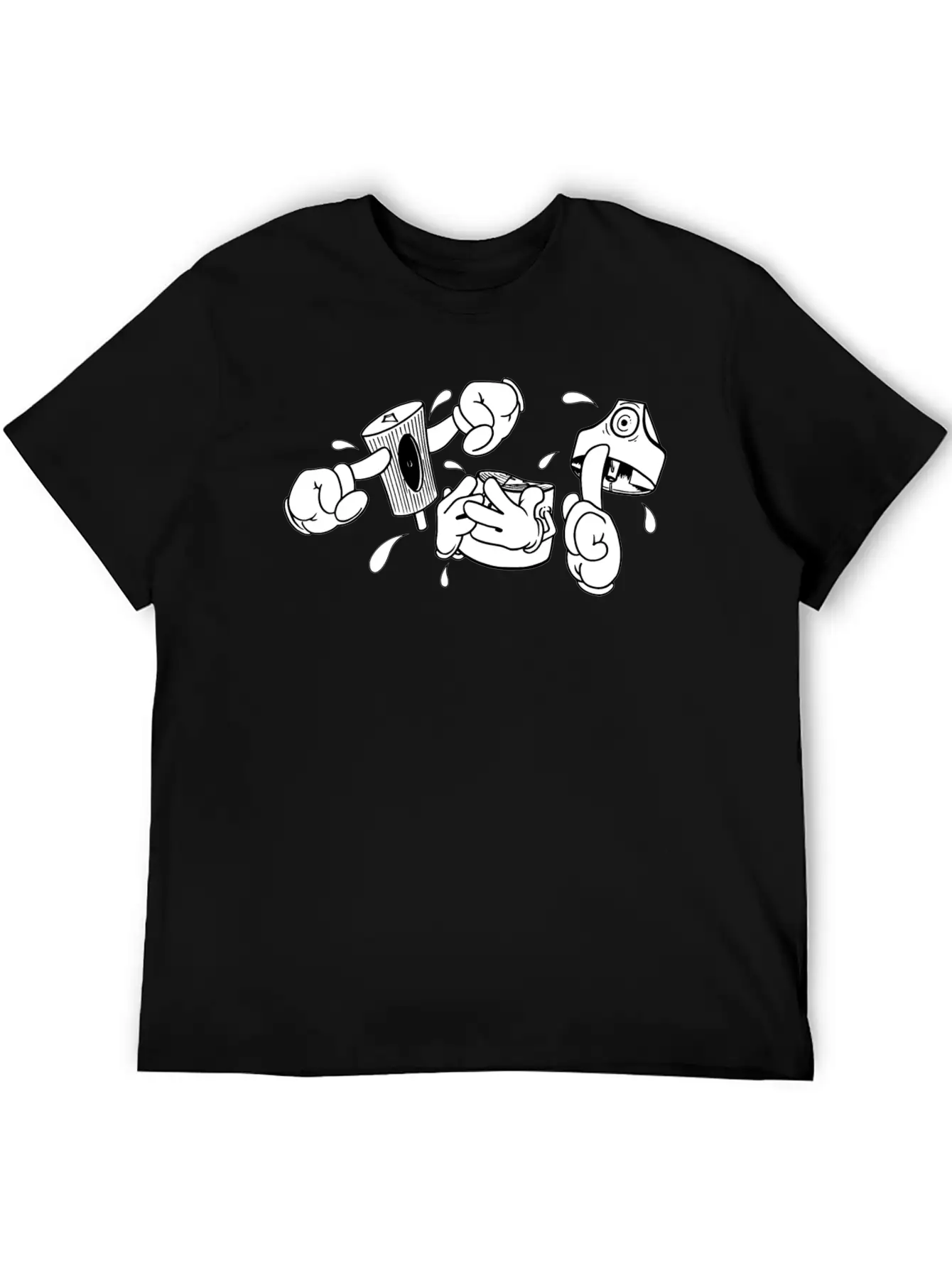 No Evil, Graffiti, Fat Cap Style 6.0 Soft Cotton Short Sleeve Tee ¨C Unisex Wardrobe Staple