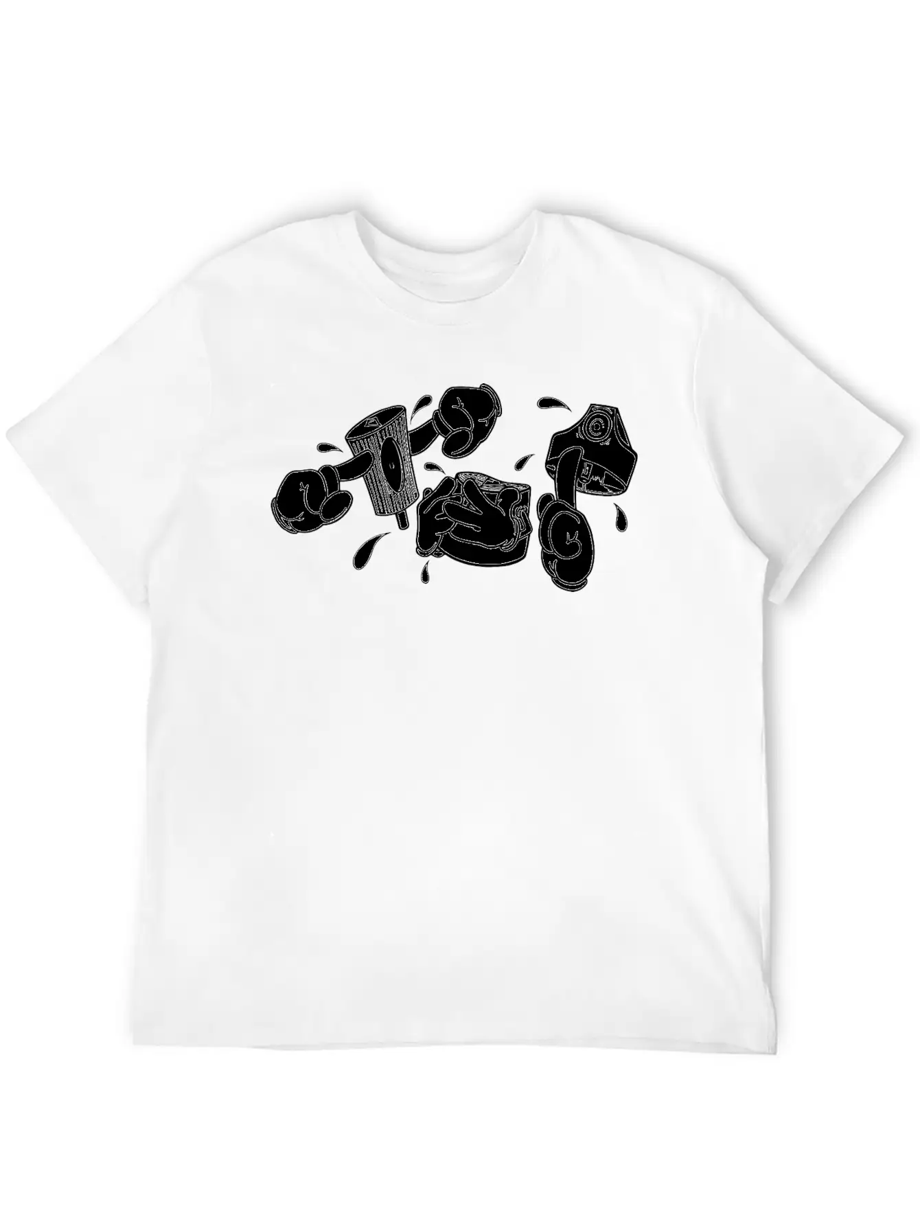 No Evil, Graffiti, Fat Cap Style 6.0 Soft Cotton Short Sleeve Tee ¨C Unisex Wardrobe Staple