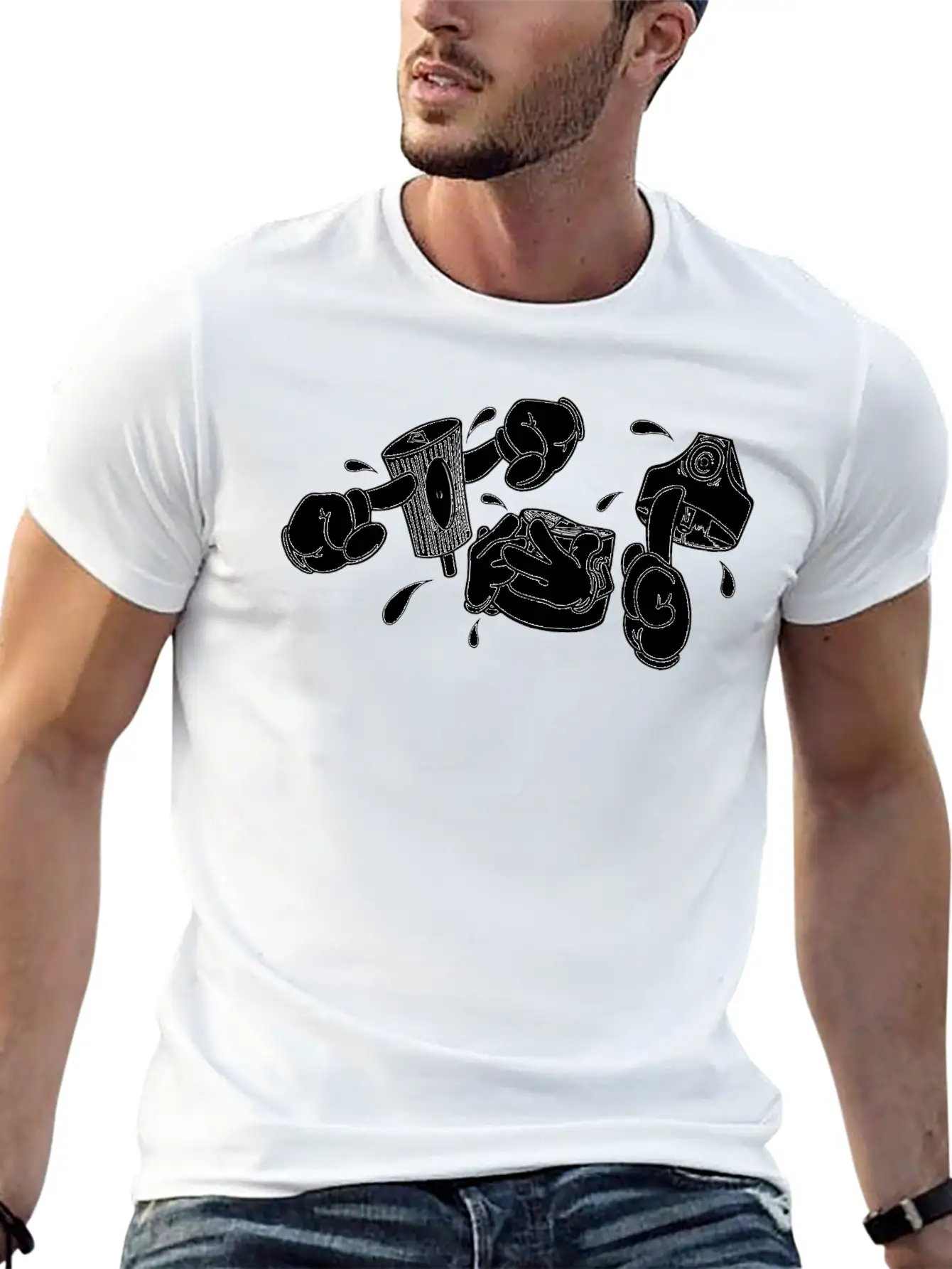No Evil, Graffiti, Fat Cap Style 6.0 Soft Cotton Short Sleeve Tee ¨C Unisex Wardrobe Staple