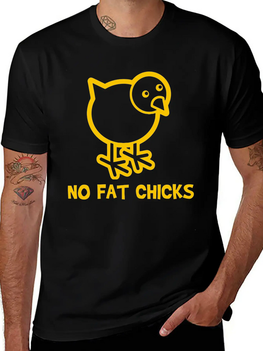 No Fat Chicks Soft Cotton Short Sleeve Tee ¨C Unisex Wardrobe Staple