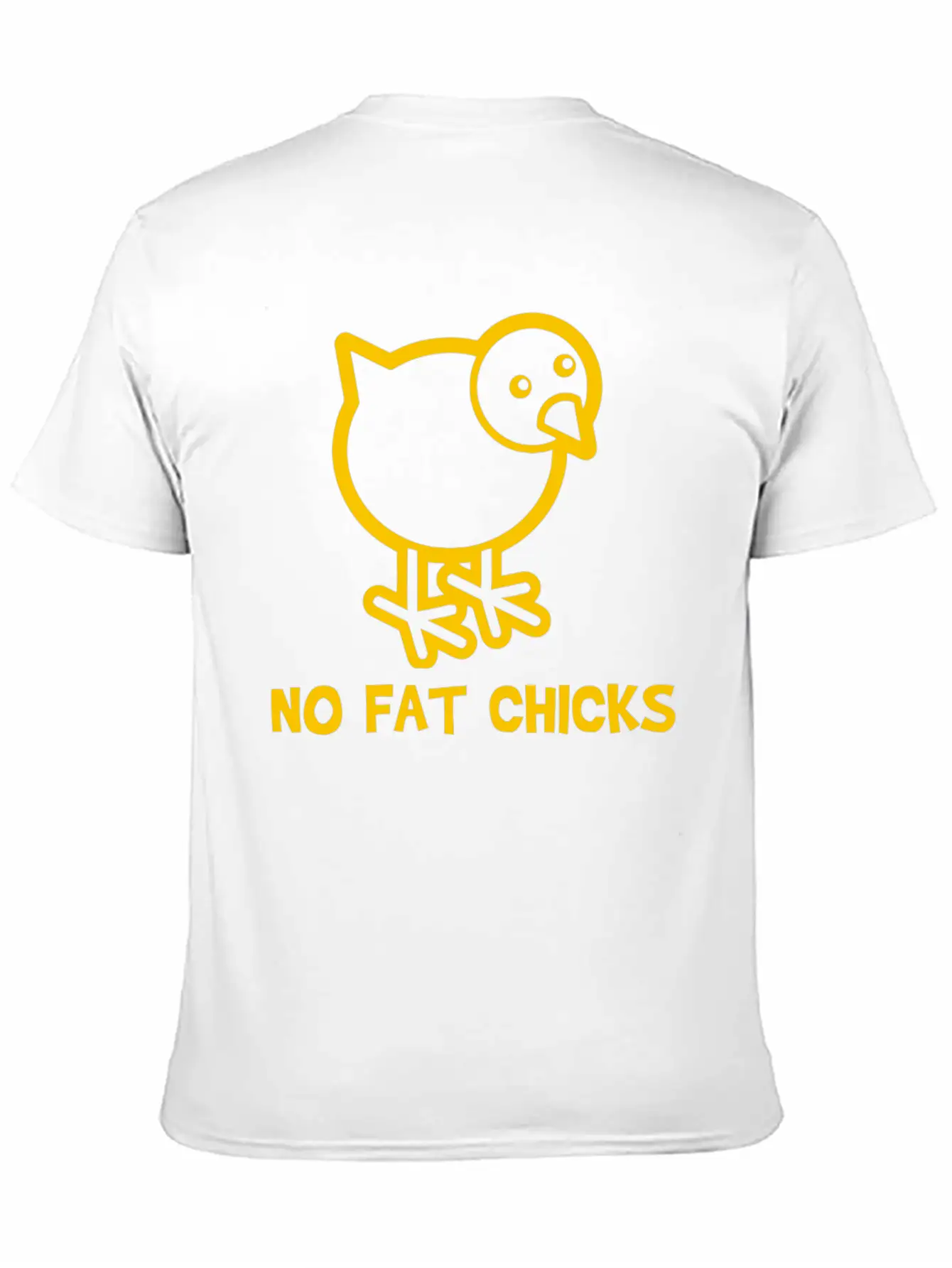 No Fat Chicks Soft Cotton Short Sleeve Tee ¨C Unisex Wardrobe Staple