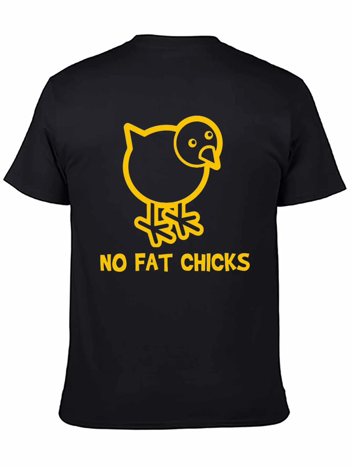 No Fat Chicks Soft Cotton Short Sleeve Tee ¨C Unisex Wardrobe Staple