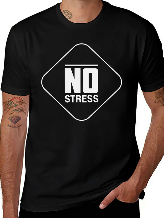 No Stress Basic Graphic T-Shirt ¨C Daily Comfort In Soft Cotton