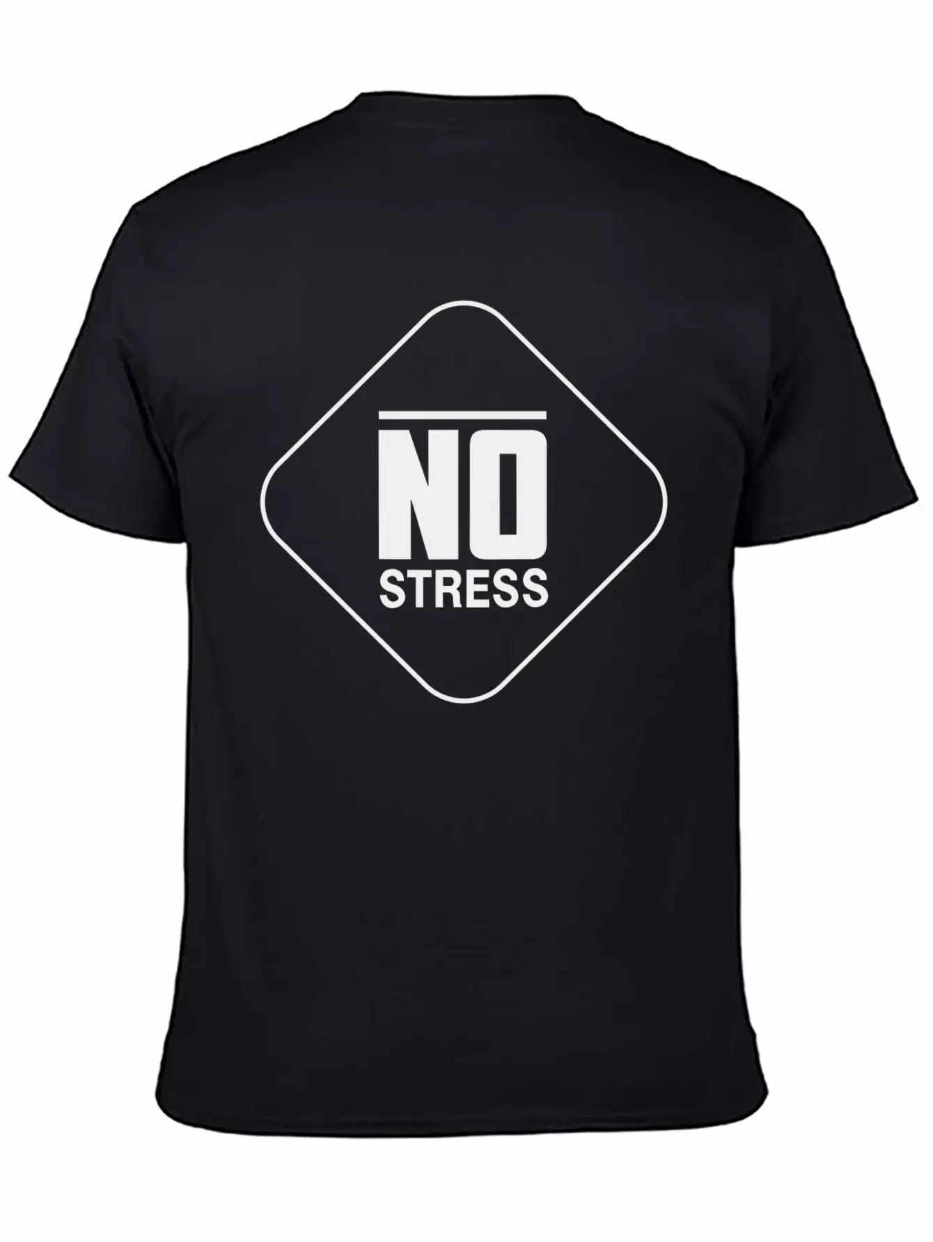 No Stress Basic Graphic T-Shirt ¨C Daily Comfort In Soft Cotton
