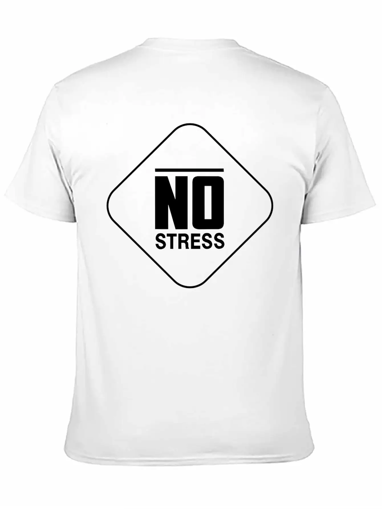 No Stress Basic Graphic T-Shirt ¨C Daily Comfort In Soft Cotton