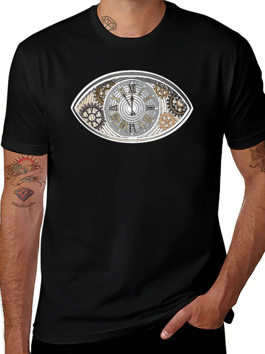 No Time To Waste - Vintage Eye 2 Soft Cotton Short Sleeve Tee ¨C Unisex Wardrobe Staple