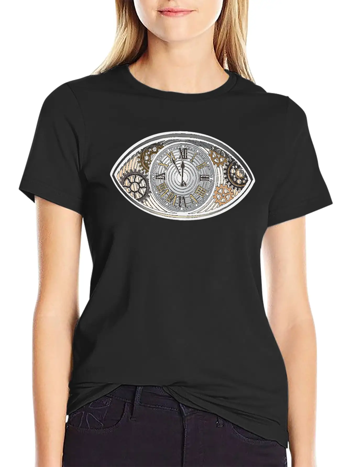 No Time To Waste - Vintage Eye 2 Soft Cotton Short Sleeve Tee ¨C Unisex Wardrobe Staple