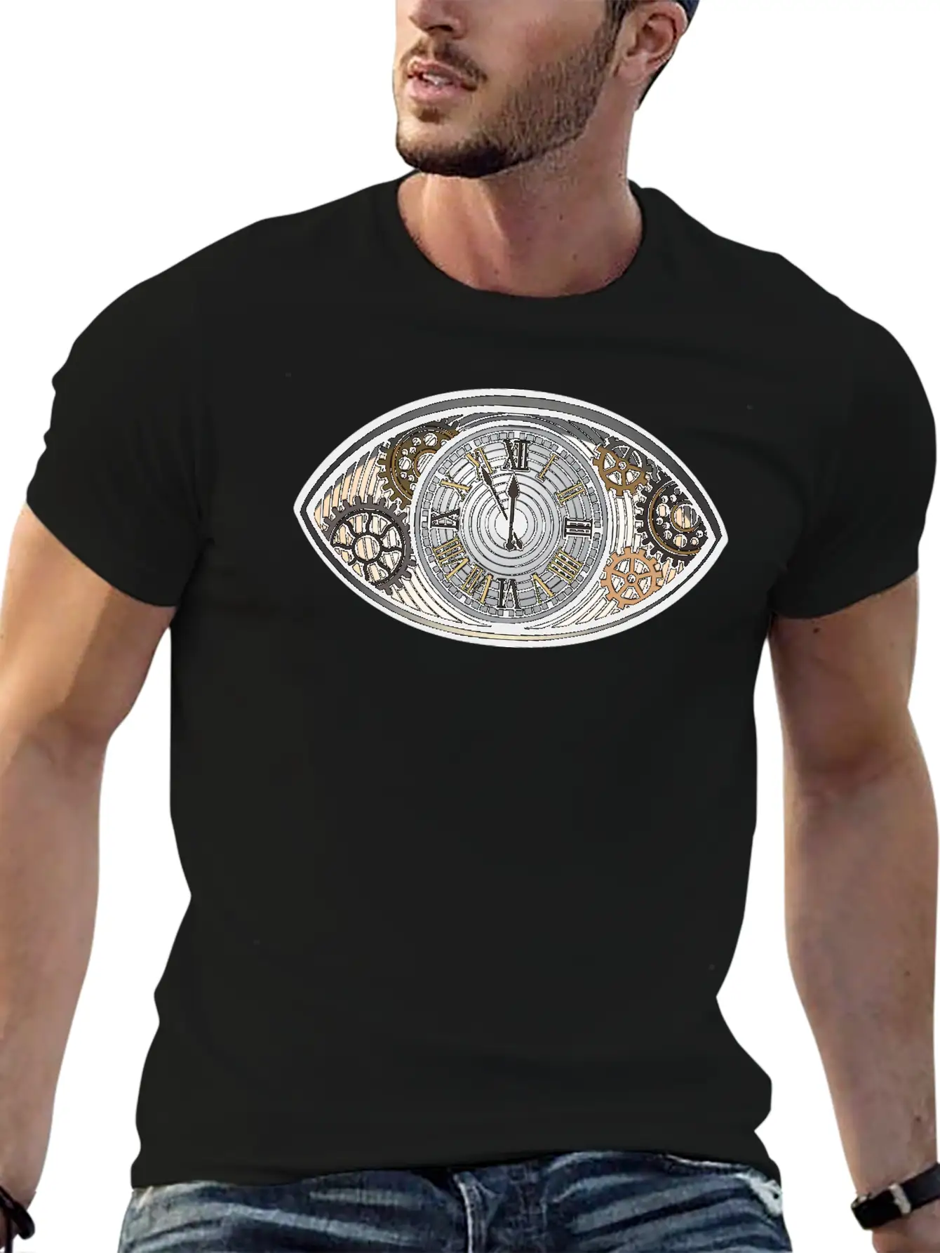 No Time To Waste - Vintage Eye 2 Soft Cotton Short Sleeve Tee ¨C Unisex Wardrobe Staple