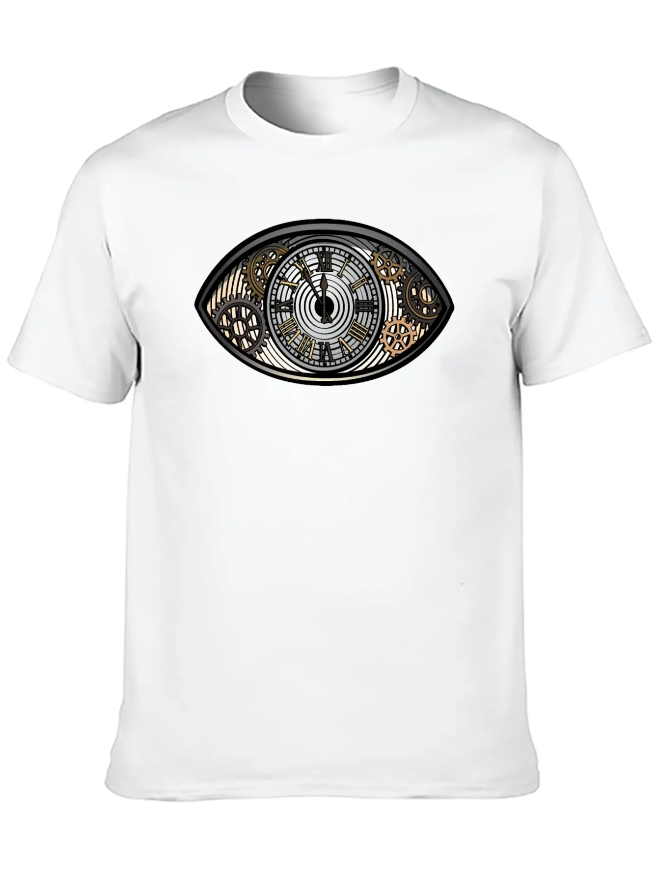 No Time To Waste - Vintage Eye 2 Soft Cotton Short Sleeve Tee ¨C Unisex Wardrobe Staple
