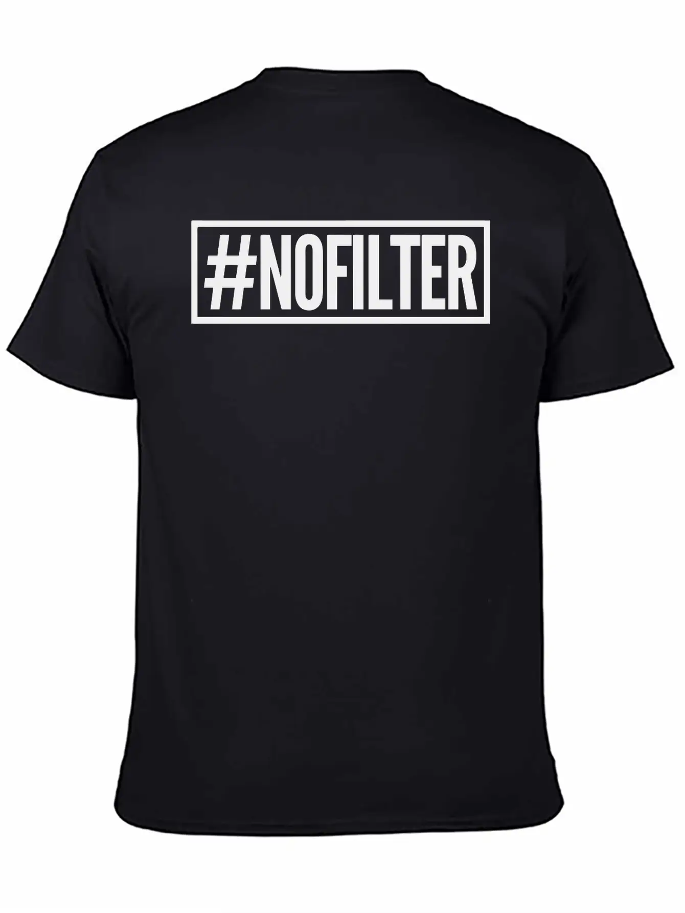 #nofilter Unisex Casual T-Shirt ¨C Clean Design For Daily Comfort