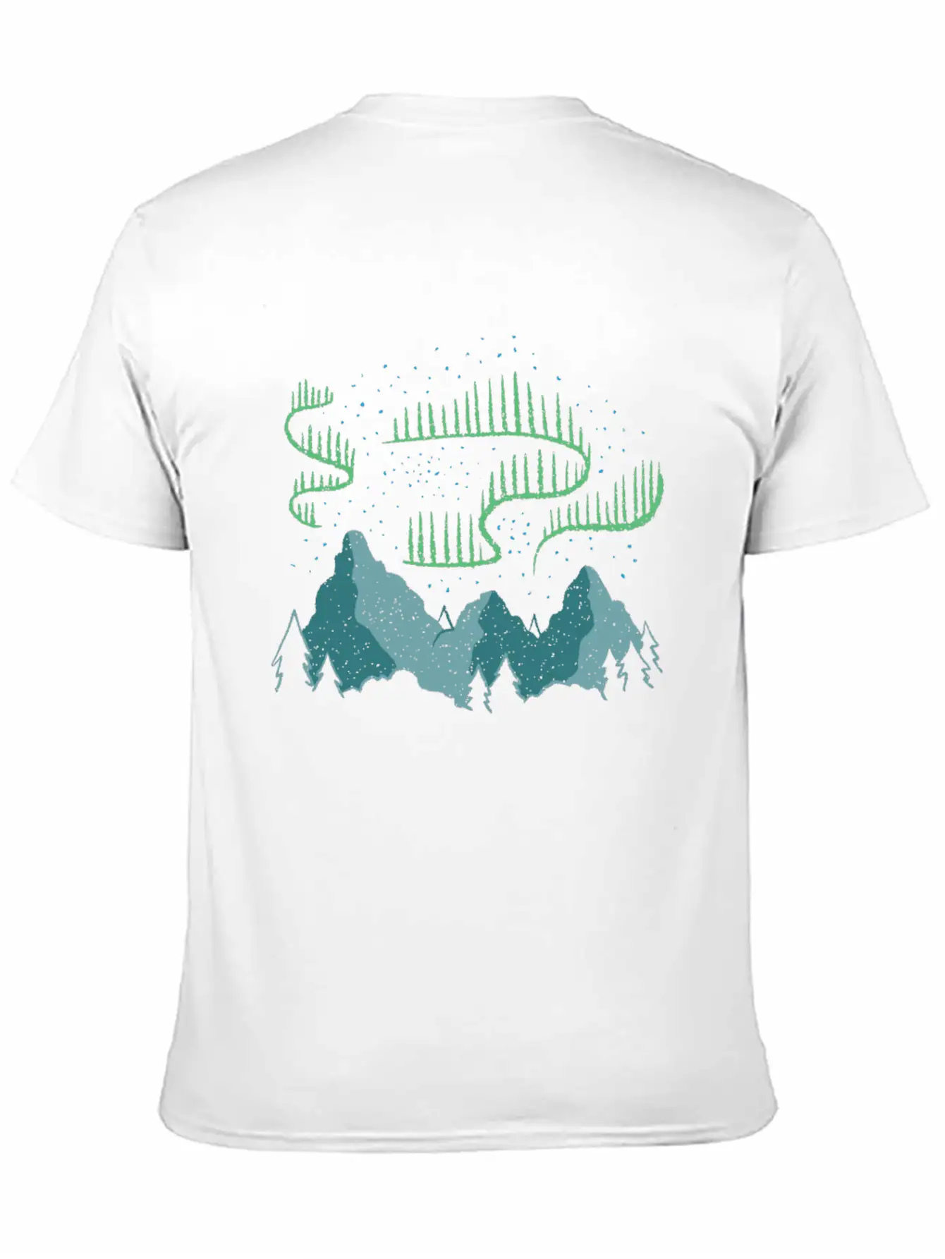 Northern Lights Soft Cotton Short Sleeve Tee ¨C Unisex Wardrobe Staple