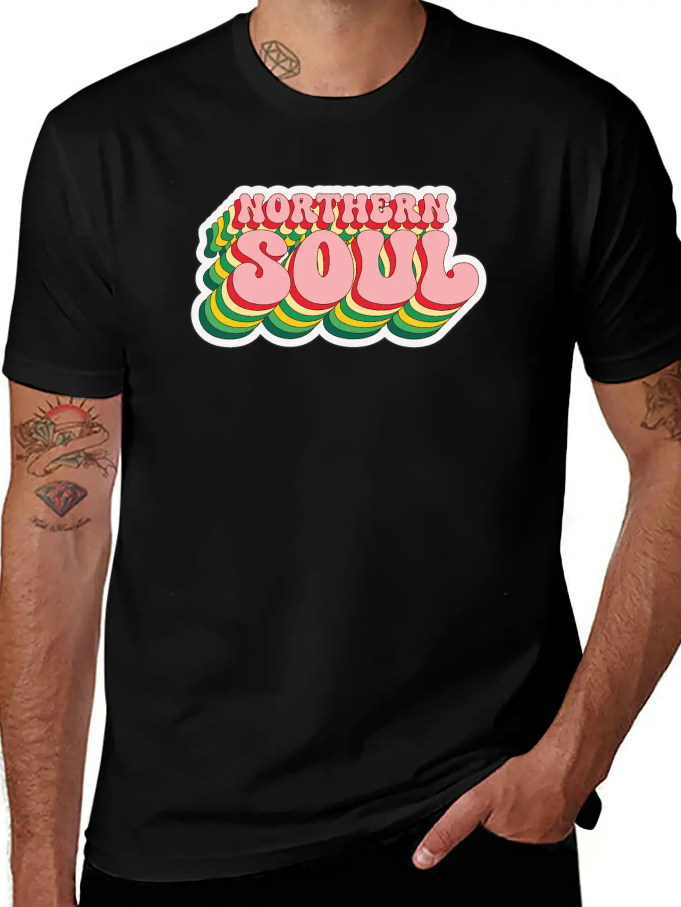 Northern Soul Music Basic Graphic T-Shirt ¨C Daily Comfort In Soft Cotton