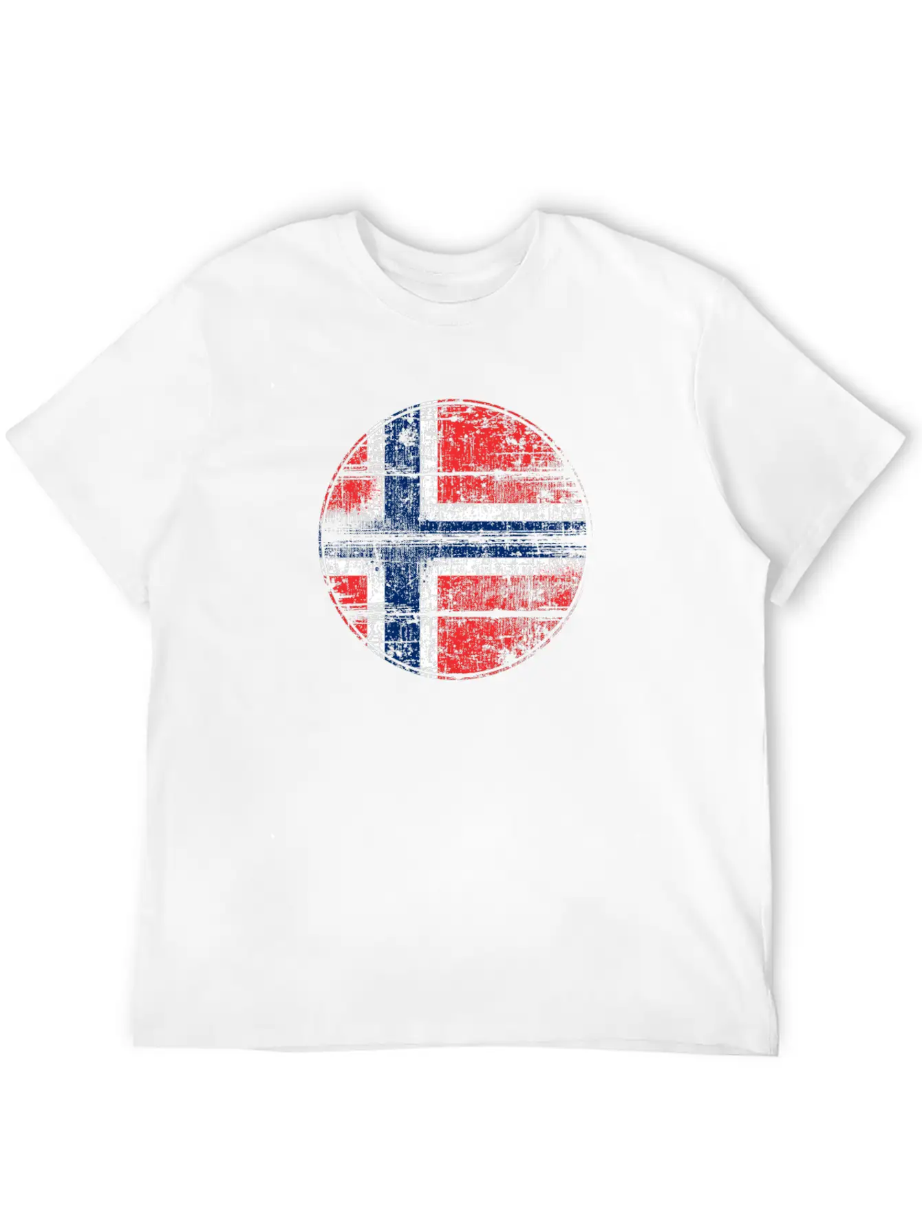 Norway Flag Essential Cotton Tee For Daily Outfits ¨C Unisex Style