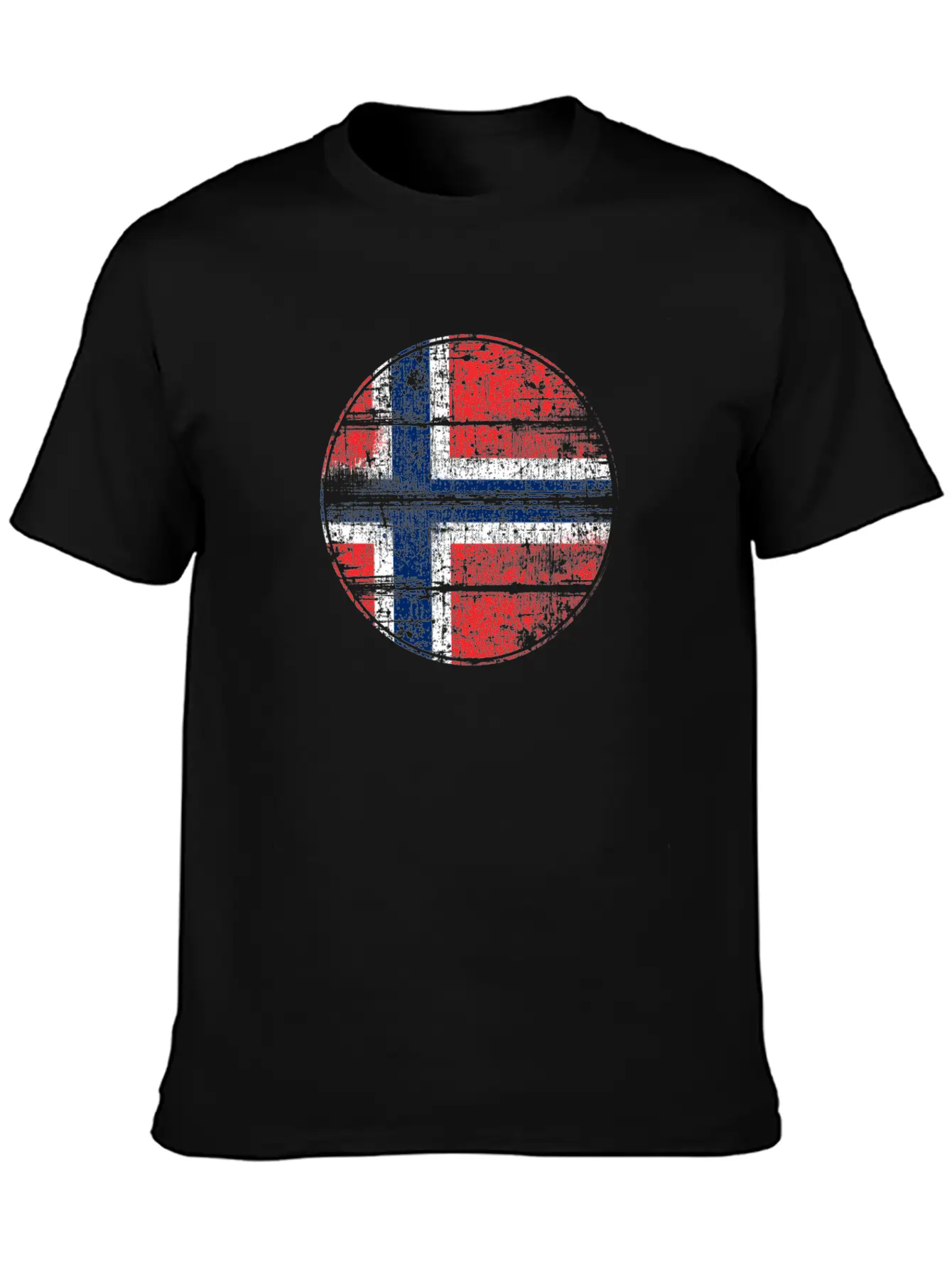 Norway Flag Essential Cotton Tee For Daily Outfits ¨C Unisex Style