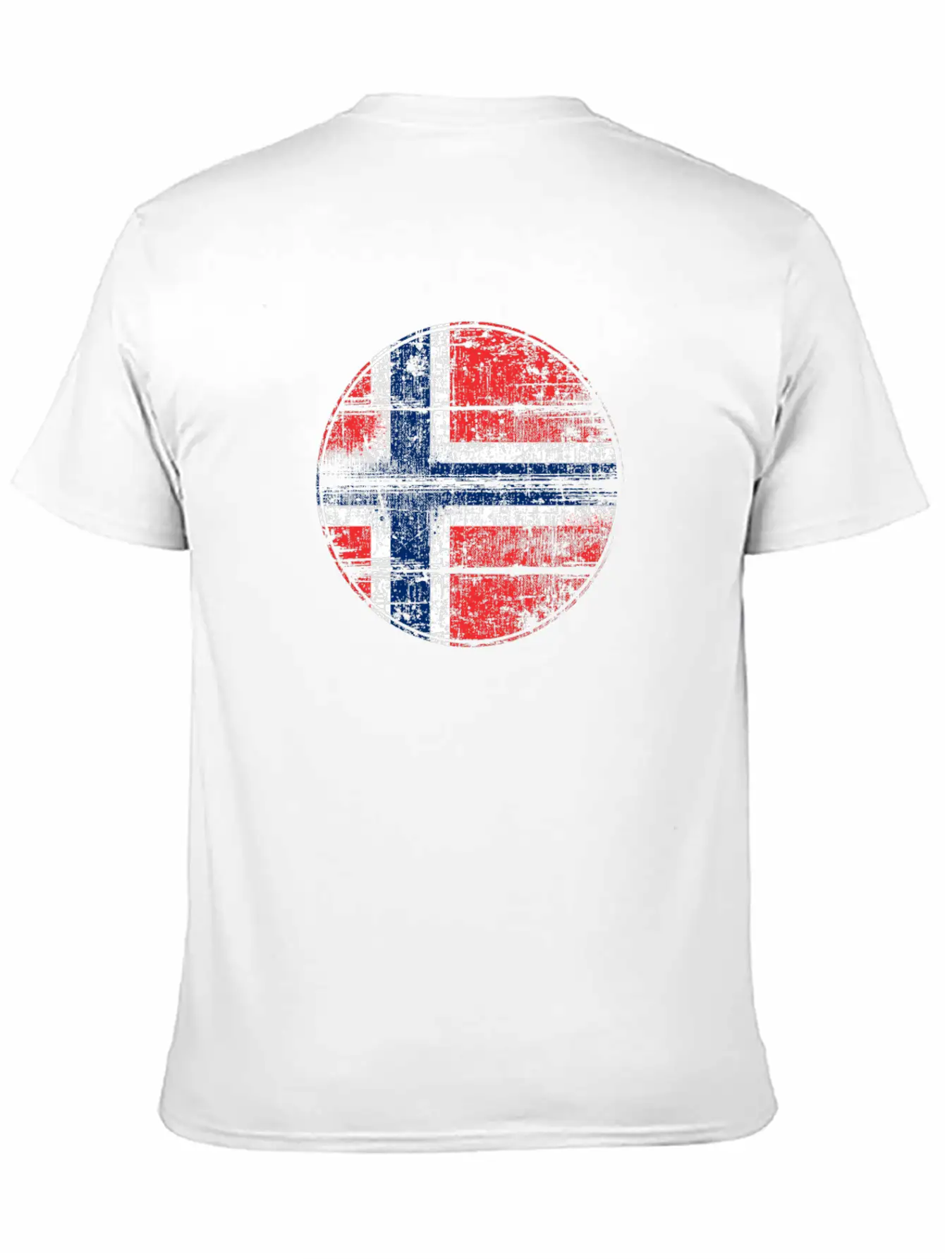 Norway Flag Essential Cotton Tee For Daily Outfits ¨C Unisex Style