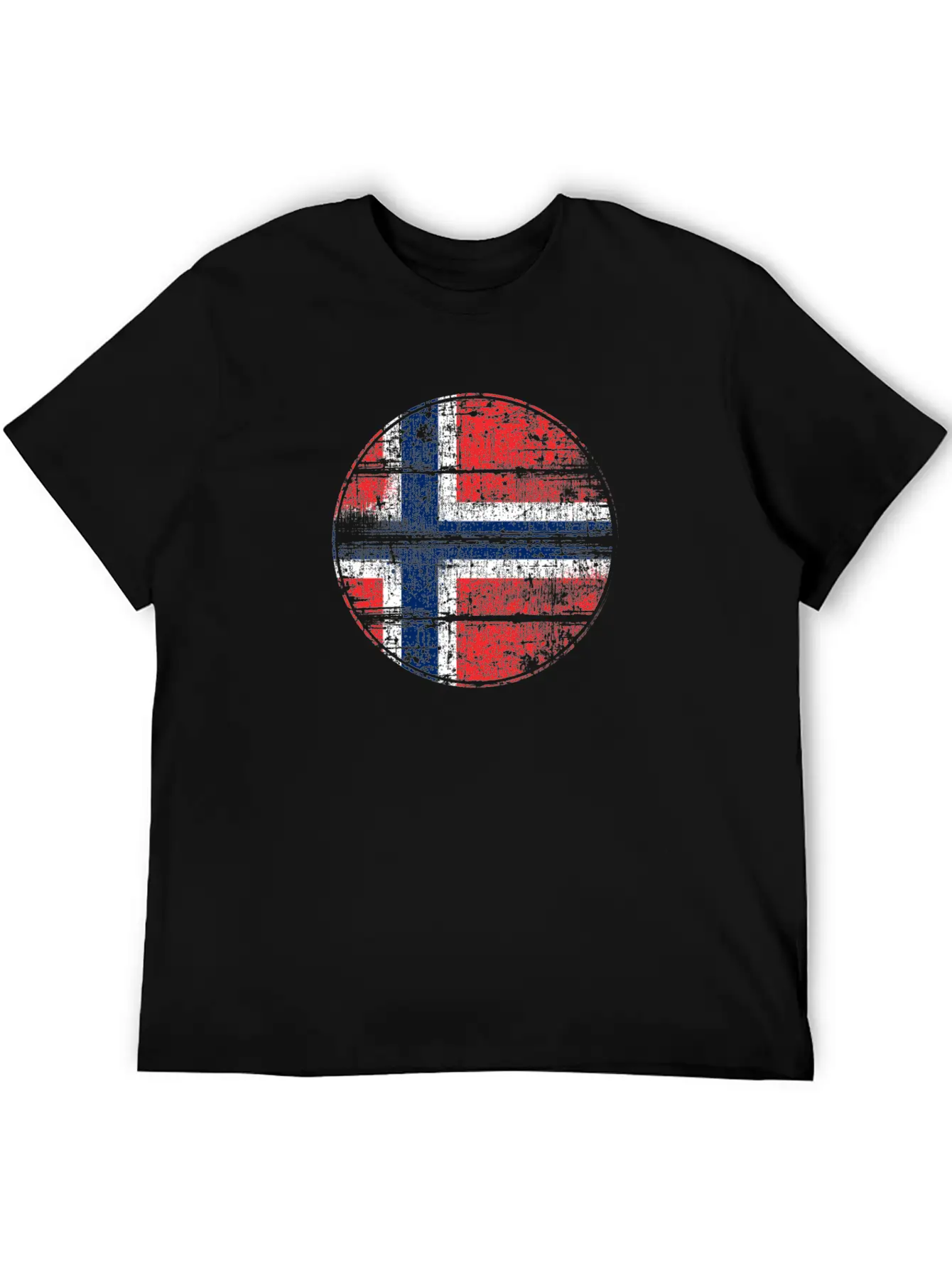 Norway Flag Essential Cotton Tee For Daily Outfits ¨C Unisex Style