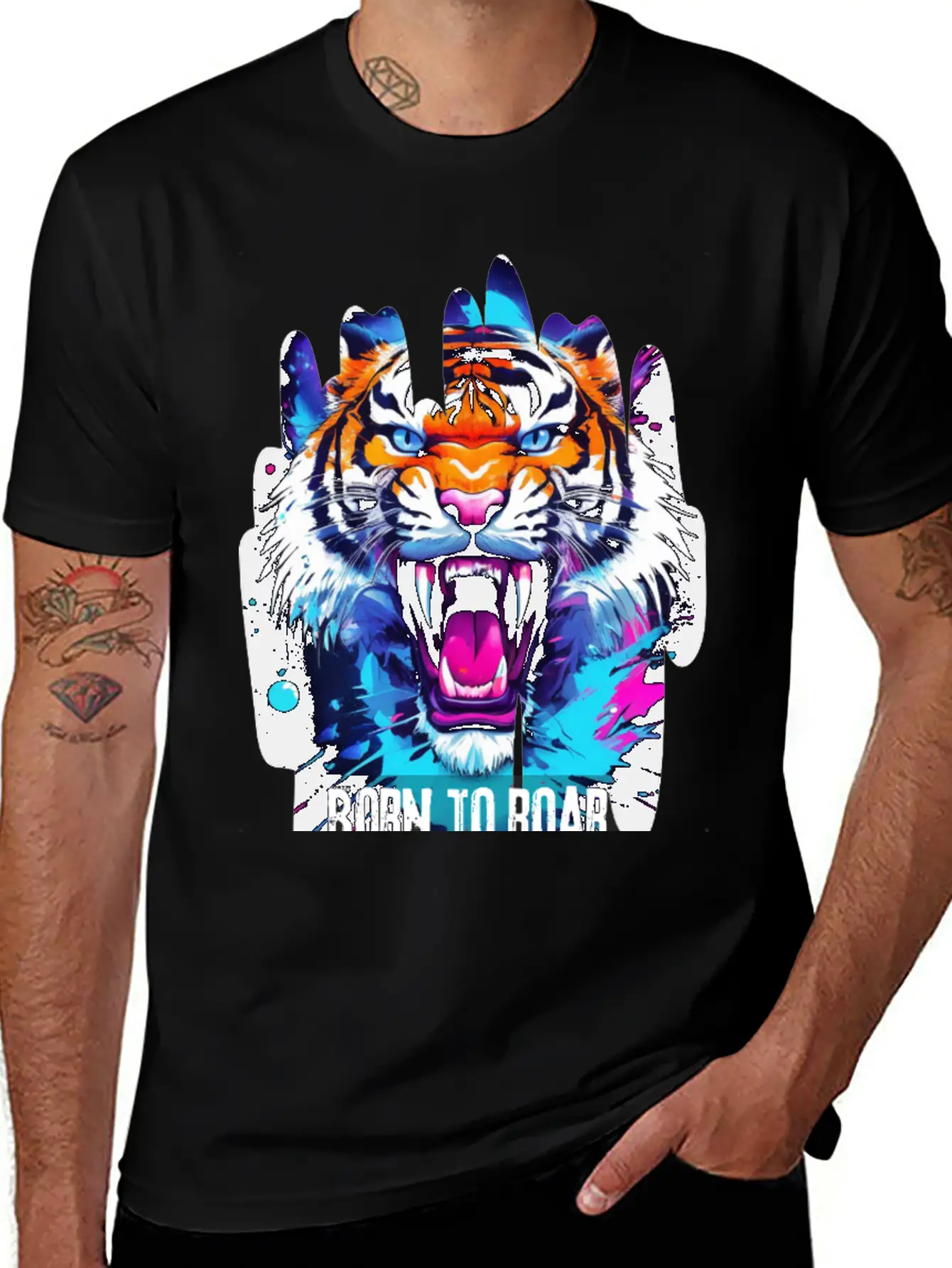 Not To Whisper Tiger Soft Cotton Short Sleeve Tee ¨C Unisex Wardrobe Staple