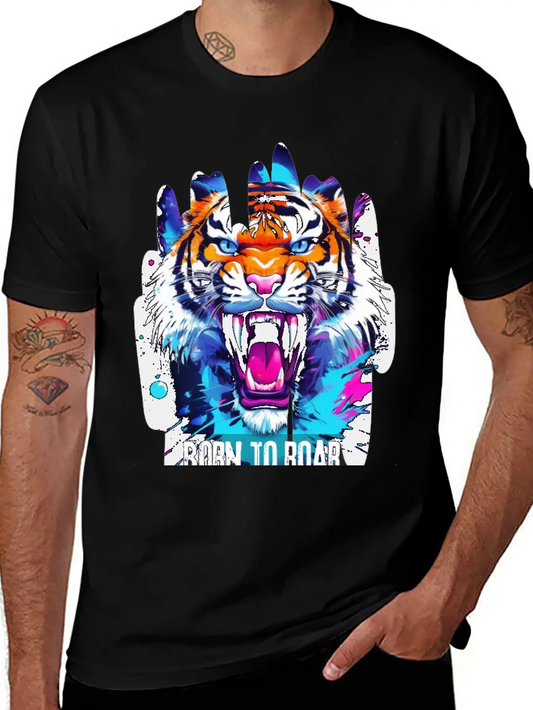 Not To Whisper Tiger Soft Cotton Short Sleeve Tee ¨C Unisex Wardrobe Staple