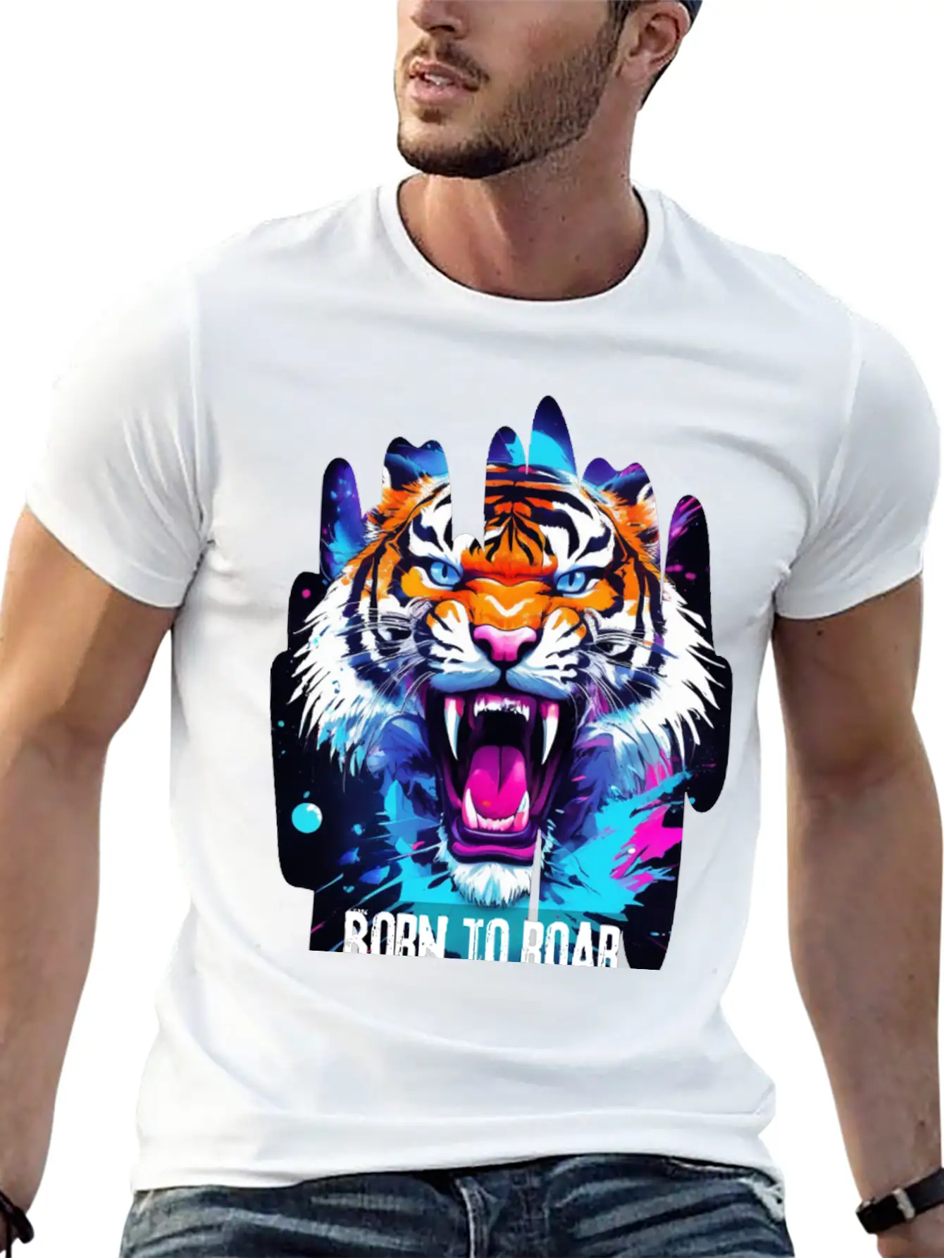 Not To Whisper Tiger Soft Cotton Short Sleeve Tee ¨C Unisex Wardrobe Staple