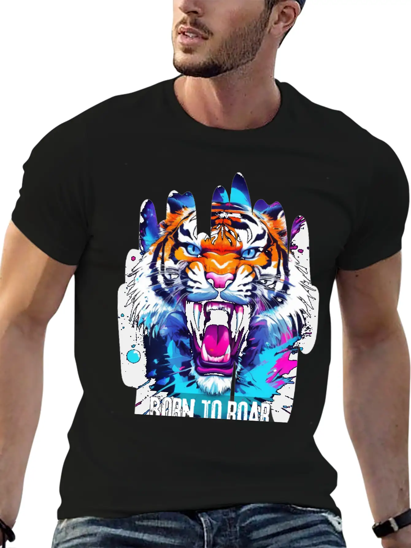 Not To Whisper Tiger Soft Cotton Short Sleeve Tee ¨C Unisex Wardrobe Staple