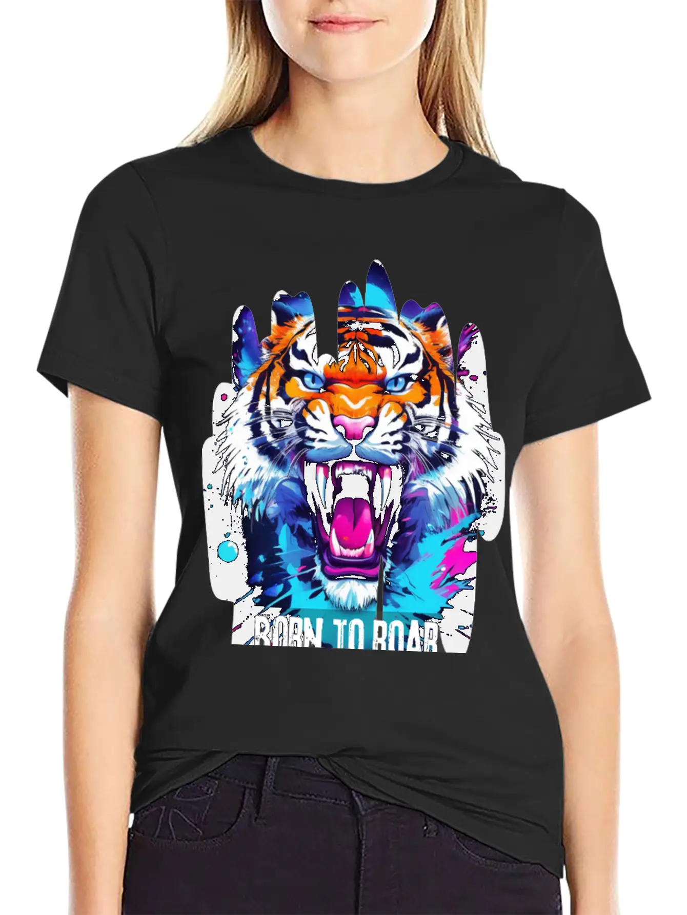 Not To Whisper Tiger Soft Cotton Short Sleeve Tee ¨C Unisex Wardrobe Staple