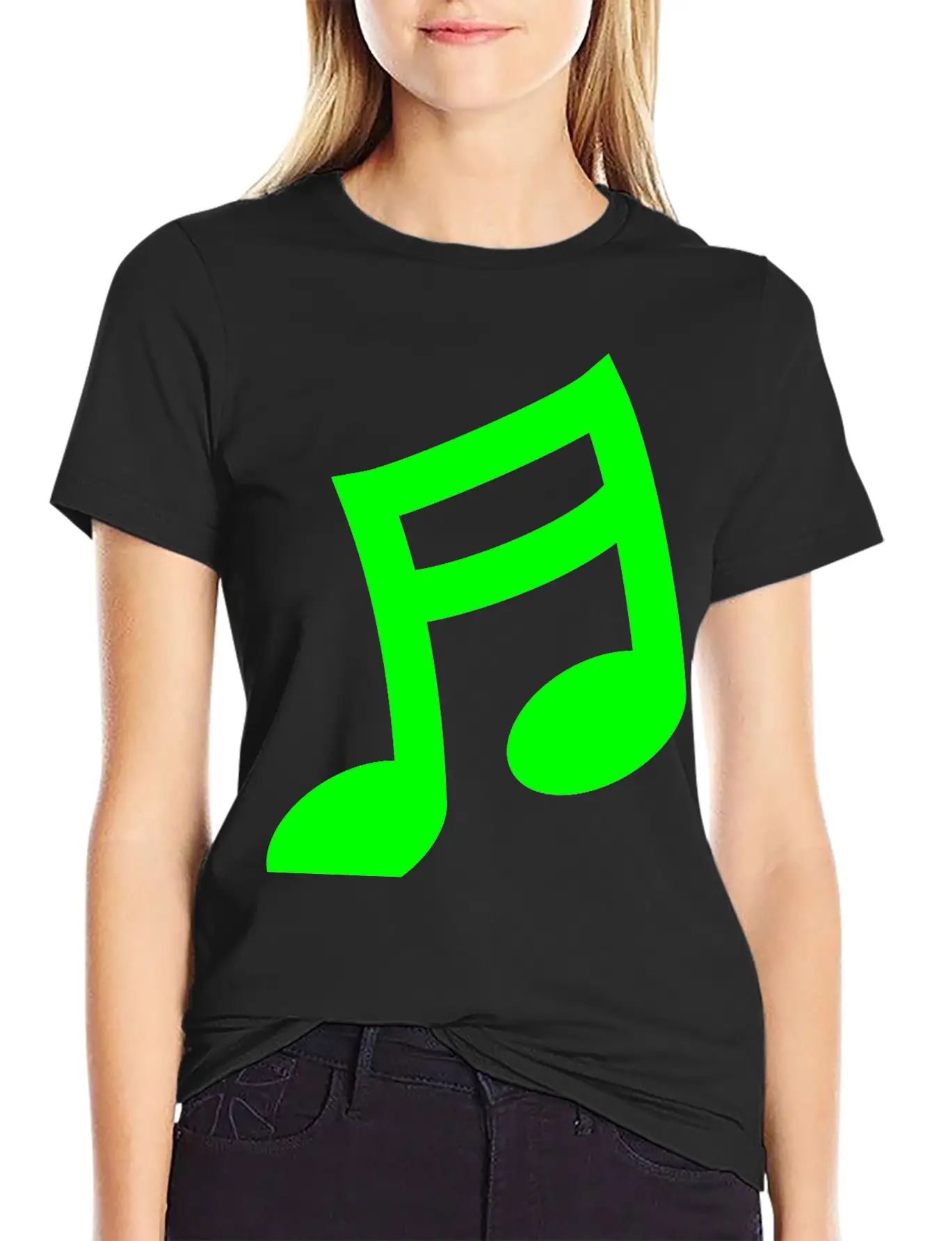 Note Basic Graphic T-Shirt ¨C Daily Comfort In Soft Cotton