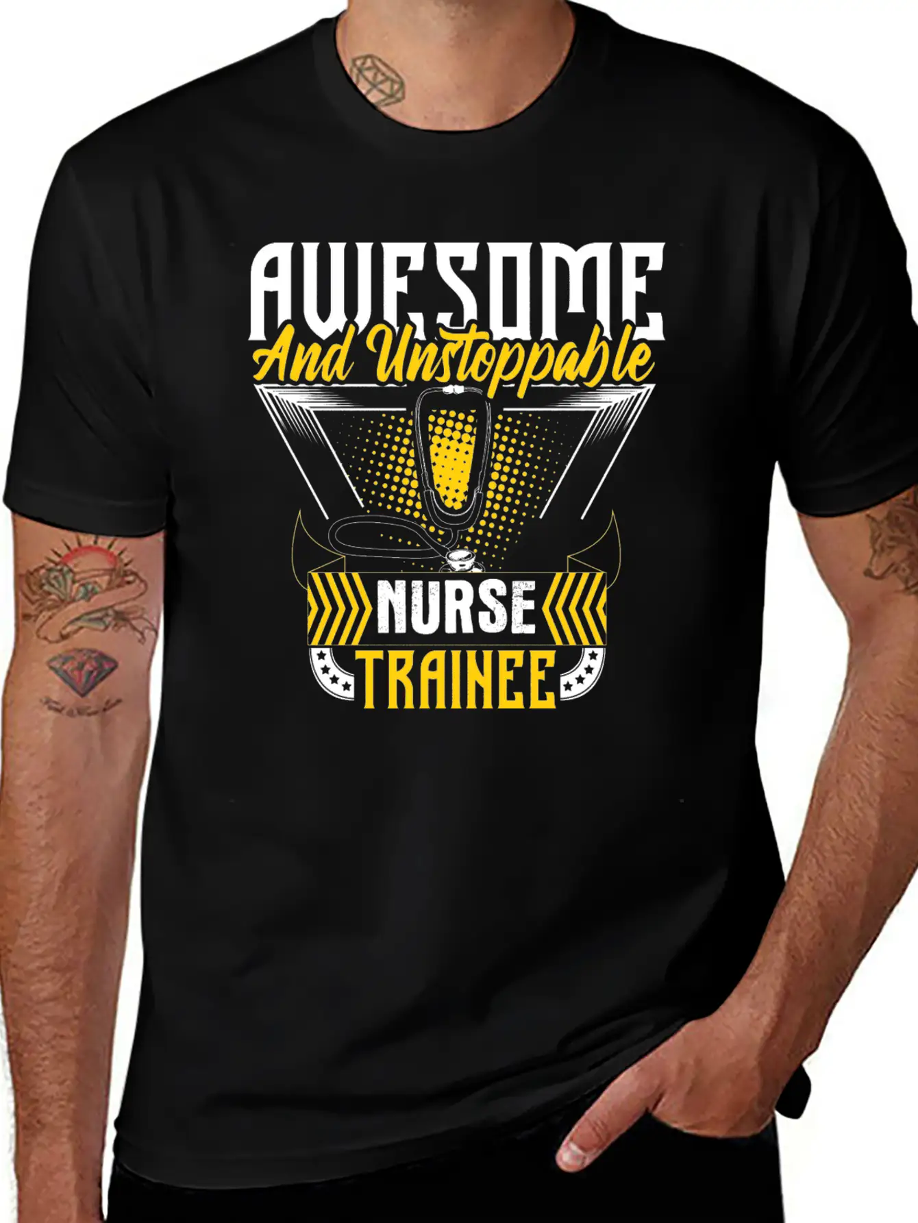 Nurse In Training Hospital Essential Cotton Tee For Daily Outfits ¨C Unisex Style